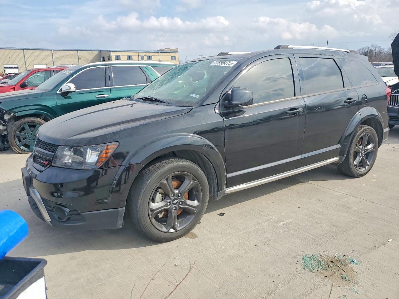 2019 Dodge Journey Crossroad, VIN 3C4PDCGG6KT860790 — Rollover