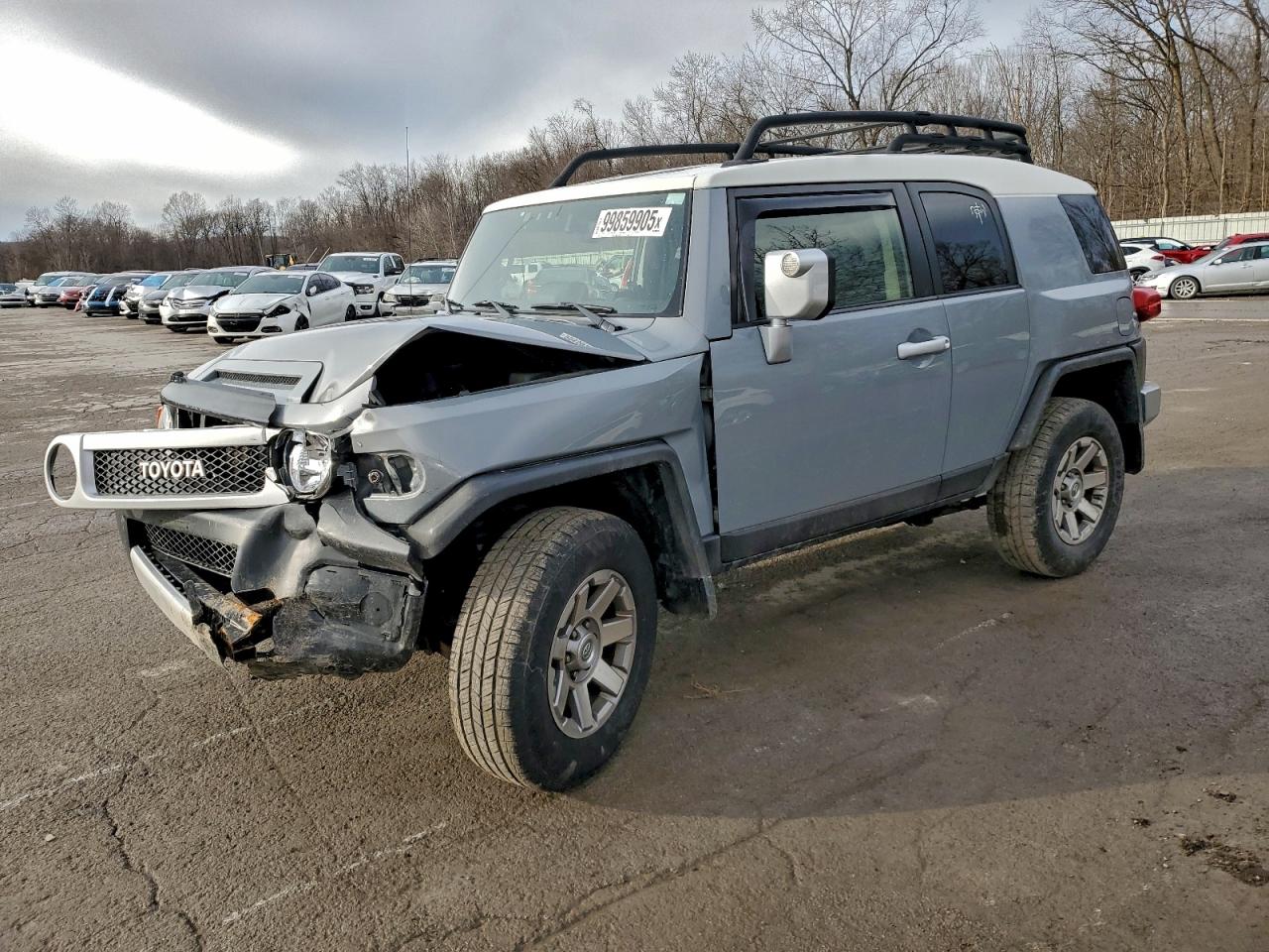 2014 Toyota FJ Cruiser, VIN JTEBU4BF2EK191191 — Front end