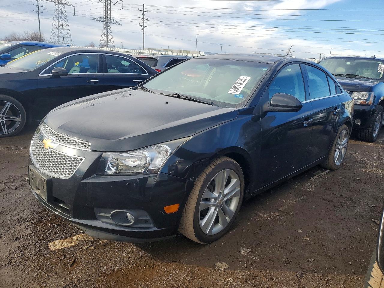 2012 Chevrolet Cruze LTZ, VIN 1G1PH5SC7C7130616 — Normal wear