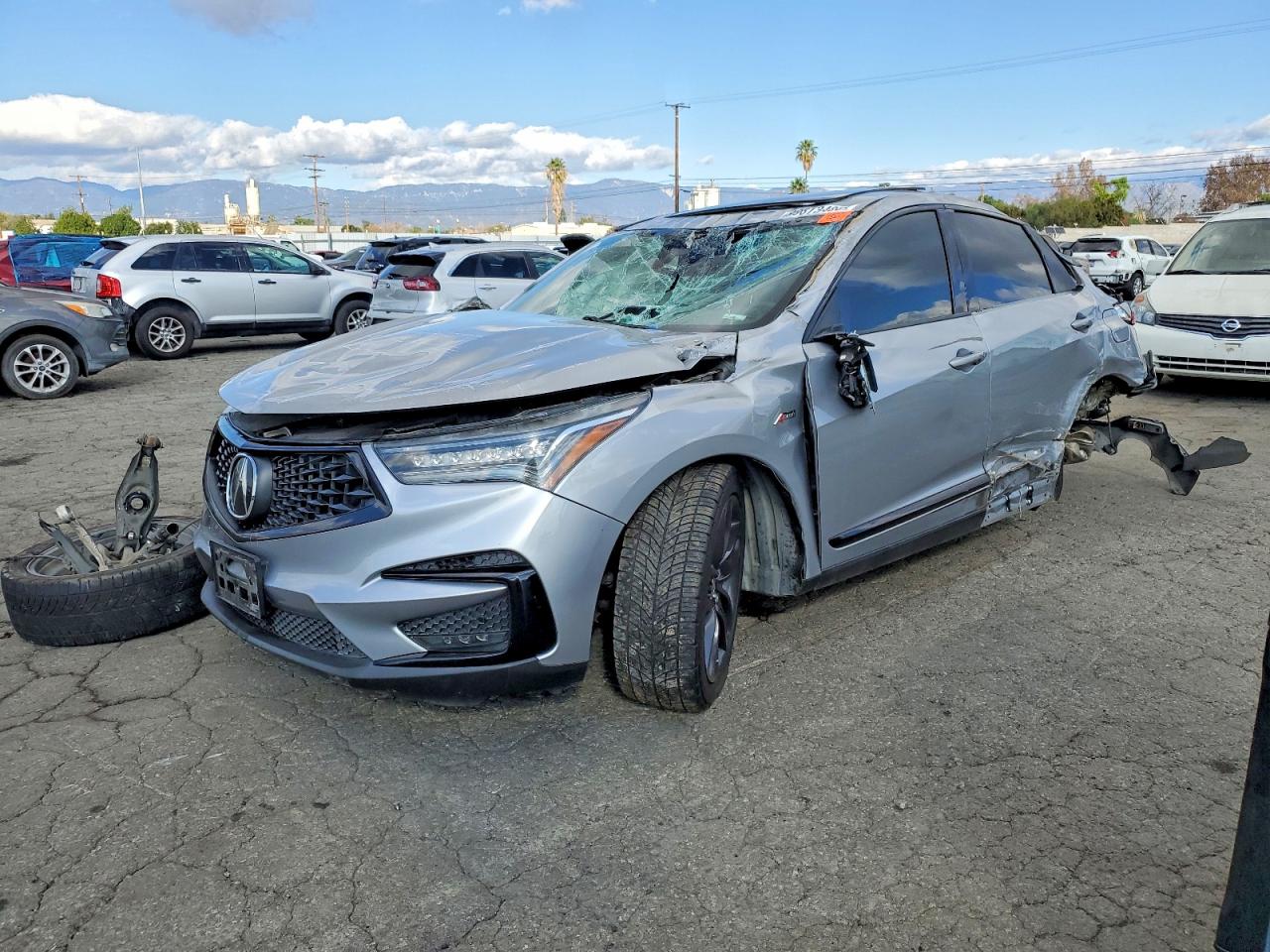 2019 Acura RDX w/A-Spec Pkg, VIN 5J8TC1H68KL011267 — Rollover