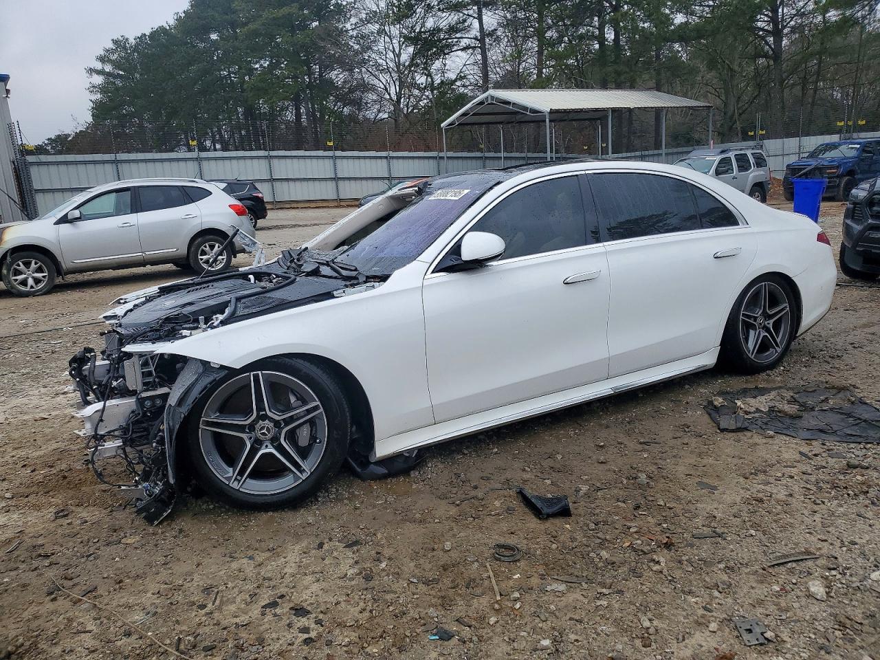 2024 Mercedes-Benz S 580, VIN W1K6G7GB4RA278094 — Front end