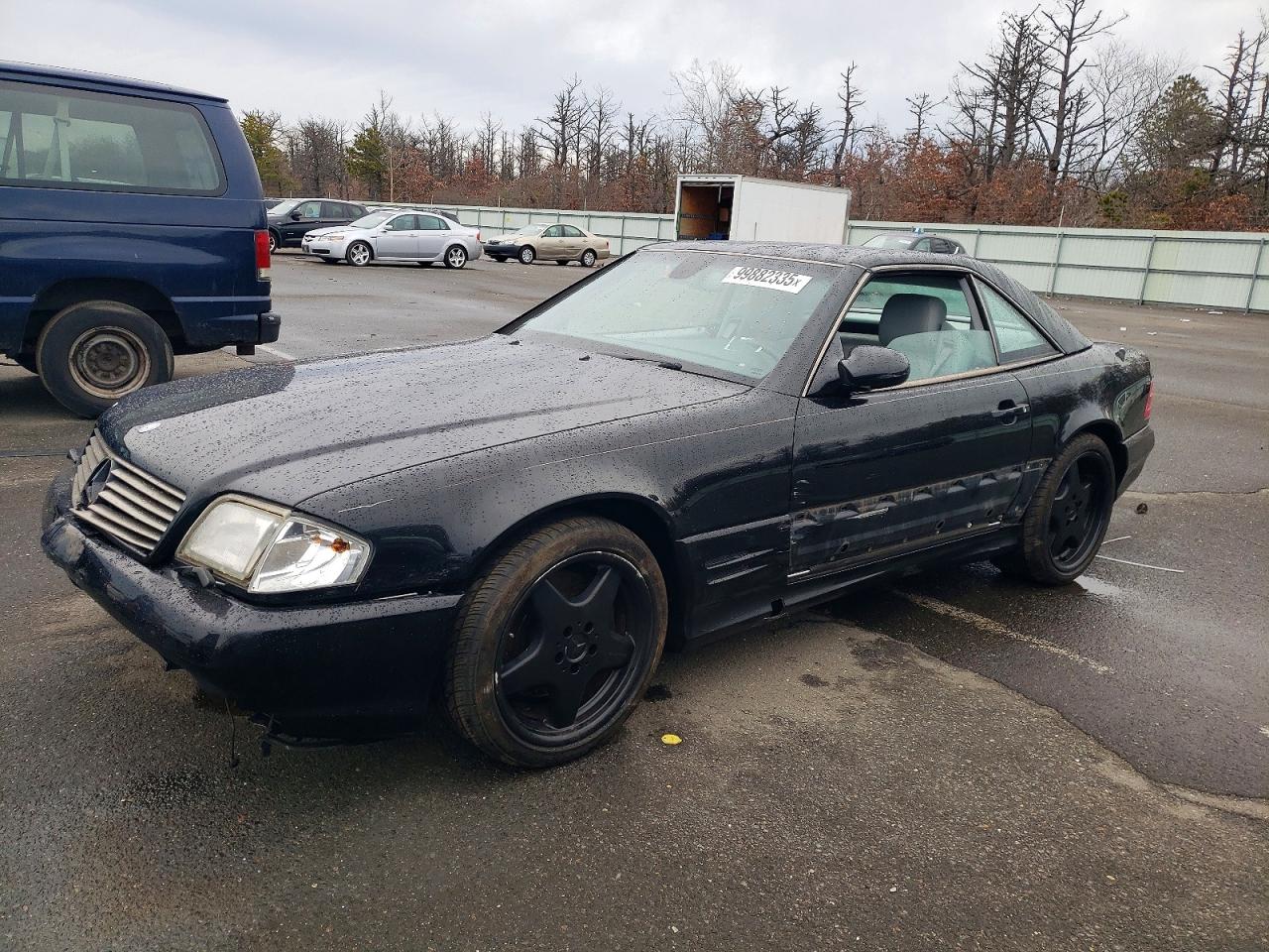 2001 Mercedes-Benz SL 500, VIN WDBFA68F81F197340 — Undercarriage
