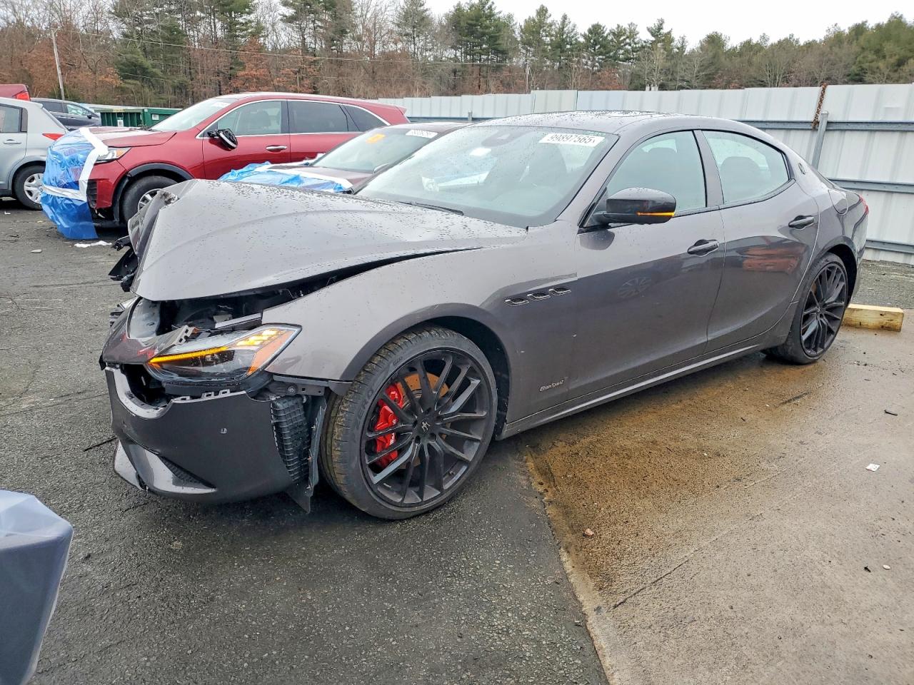2020 Maserati Ghibli S Q4 GranSport, VIN ZAM57YTSXL1349402 — Front end