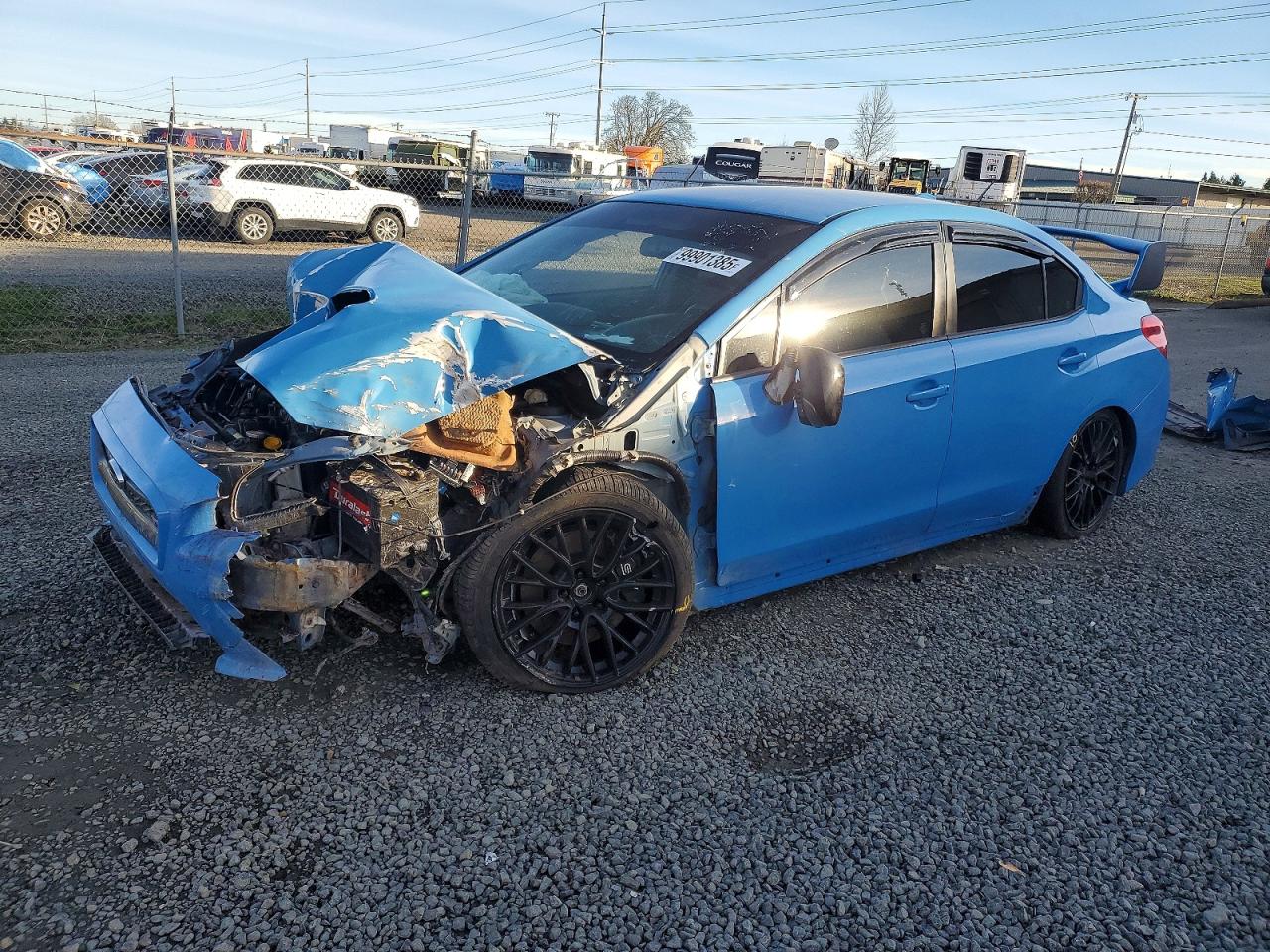 2016 Subaru WRX STI Series.HyperBlue, VIN JF1VA2U64G9813463 — Front end