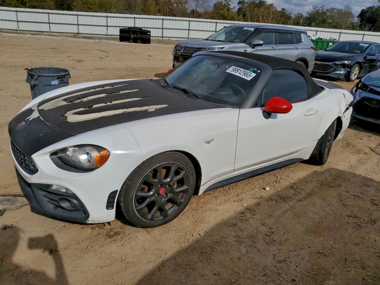 2017 FIAT 124 Spider Elaborazione Abarth, VIN JC1NFAEK0H0125027 — Rear end