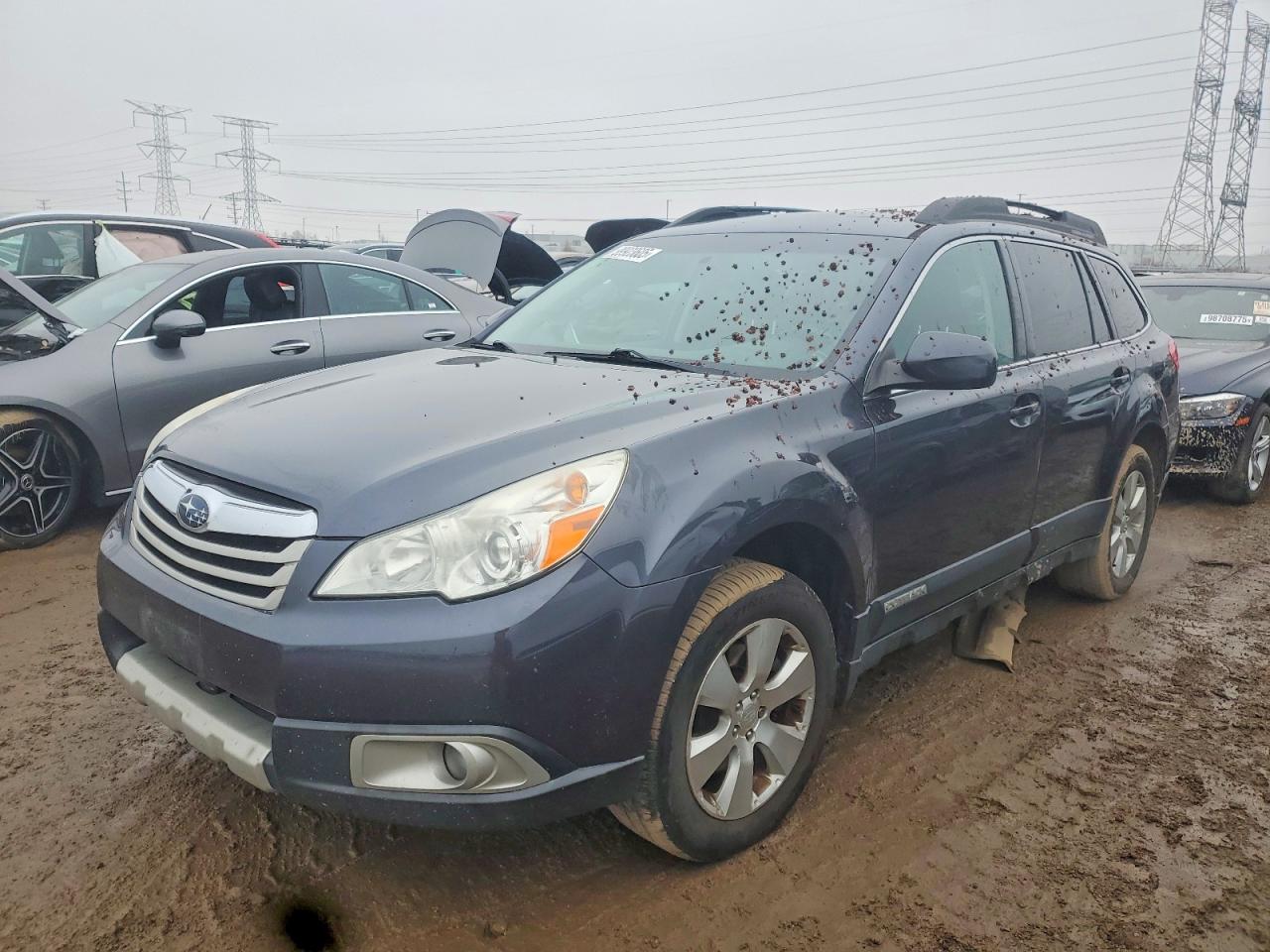 2010 Subaru Outback Limited Power Moon, VIN 4S4BRDLC2A2368967 — Vandalism
