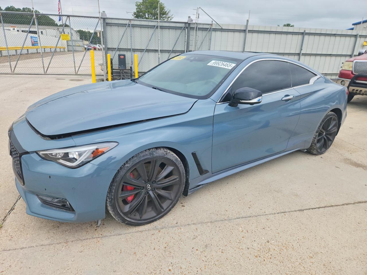 2022 Infiniti Q60 Red Sport 400, VIN JN1FV7LL4NM680076 — Normal wear
