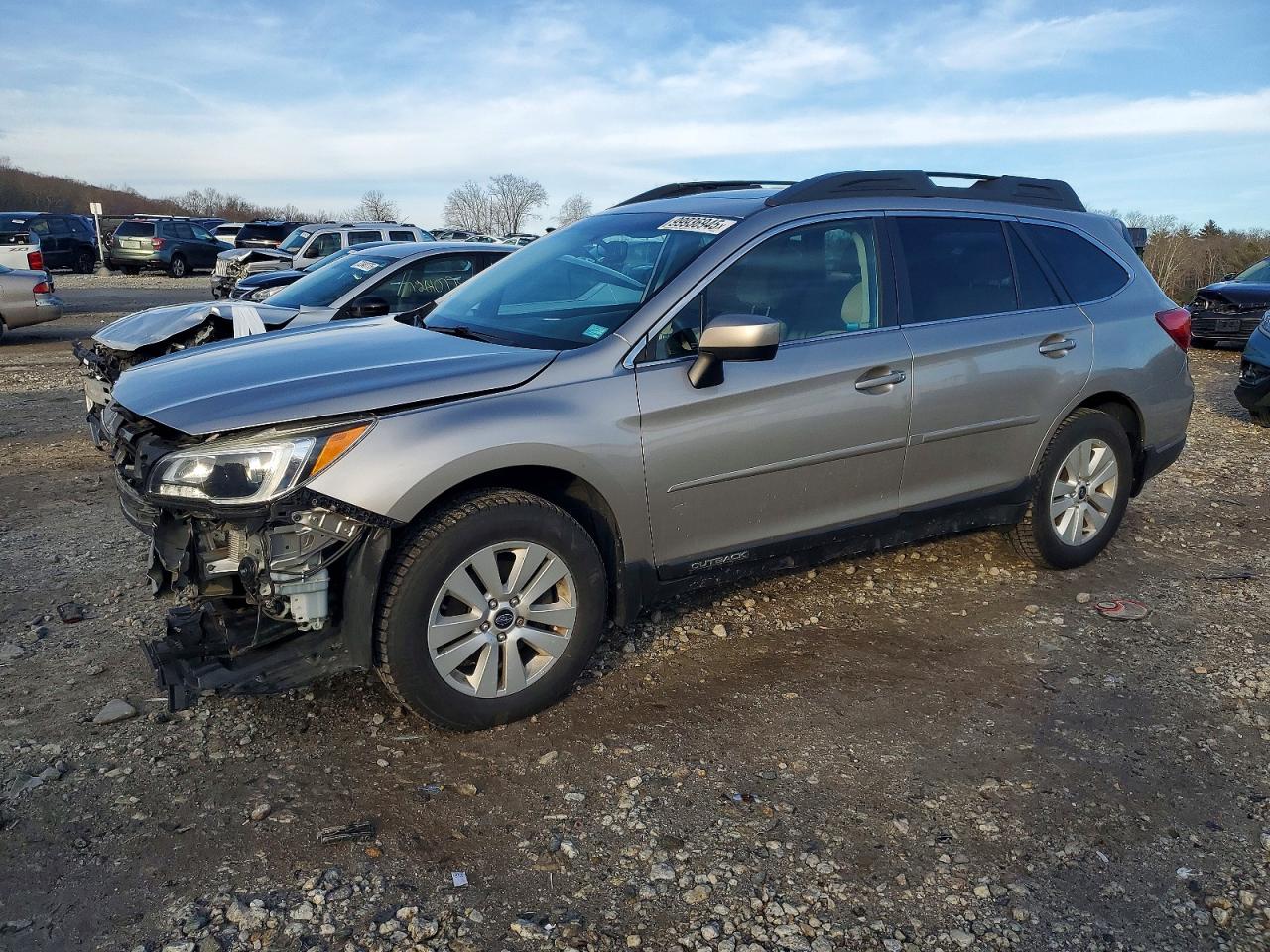 2016 Subaru Outback Premium, VIN 4S4BSADC9G3337266 — Front end