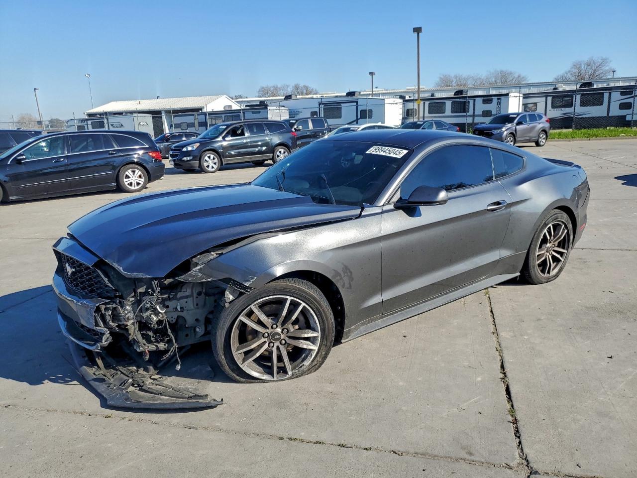 2016 Ford Mustang EcoBoost, VIN 1FA6P8TH5G5231128 — Front end