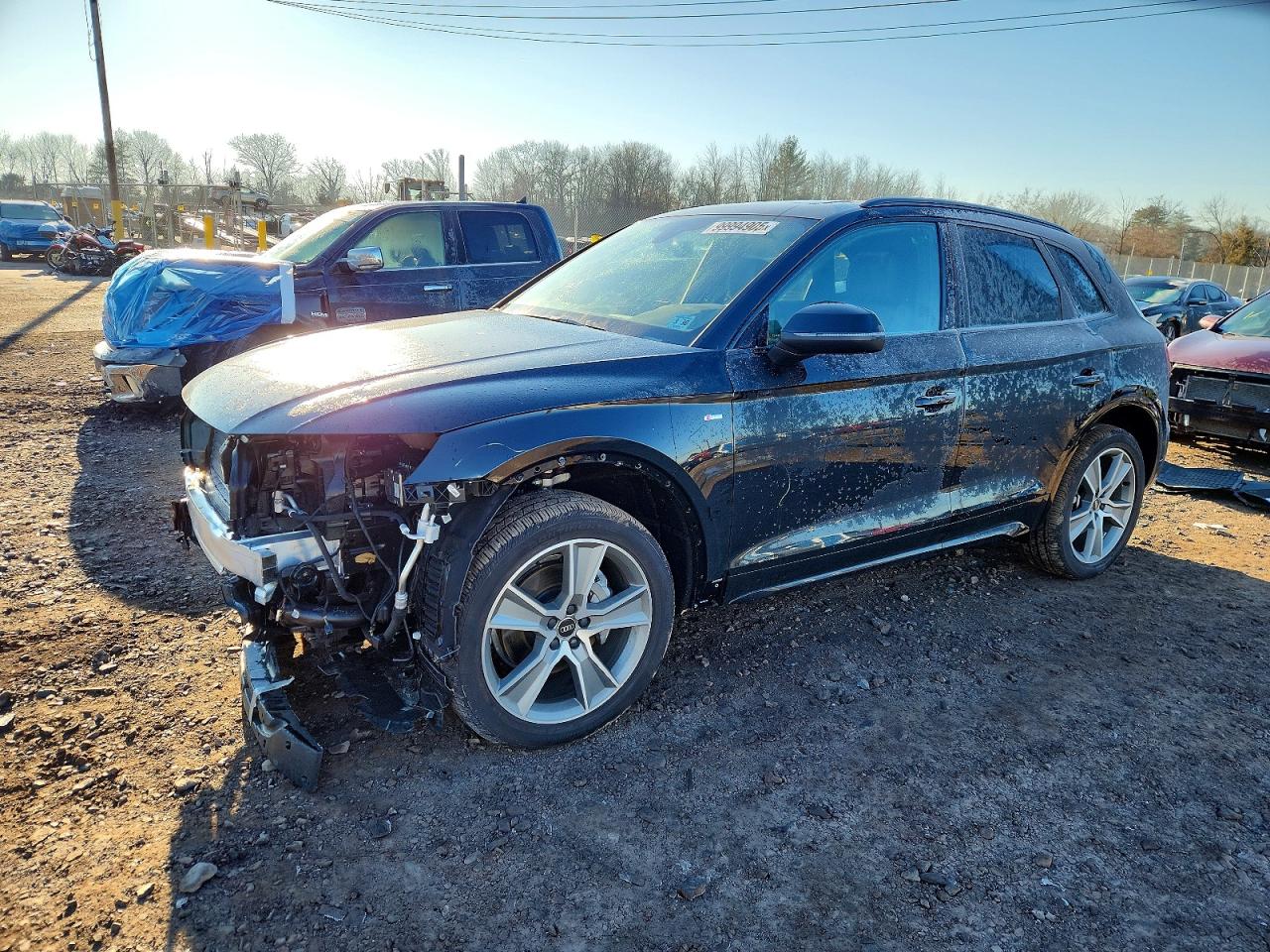 2025 Audi Q5 S line Premium, VIN WA1GAAFY3S2040055 — Front end