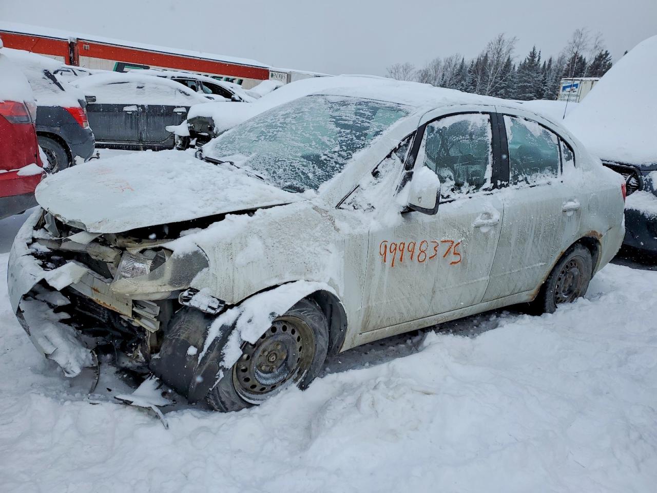 2010 Suzuki SX4 LE, VIN JS2YC5A25A6304145 — Front end