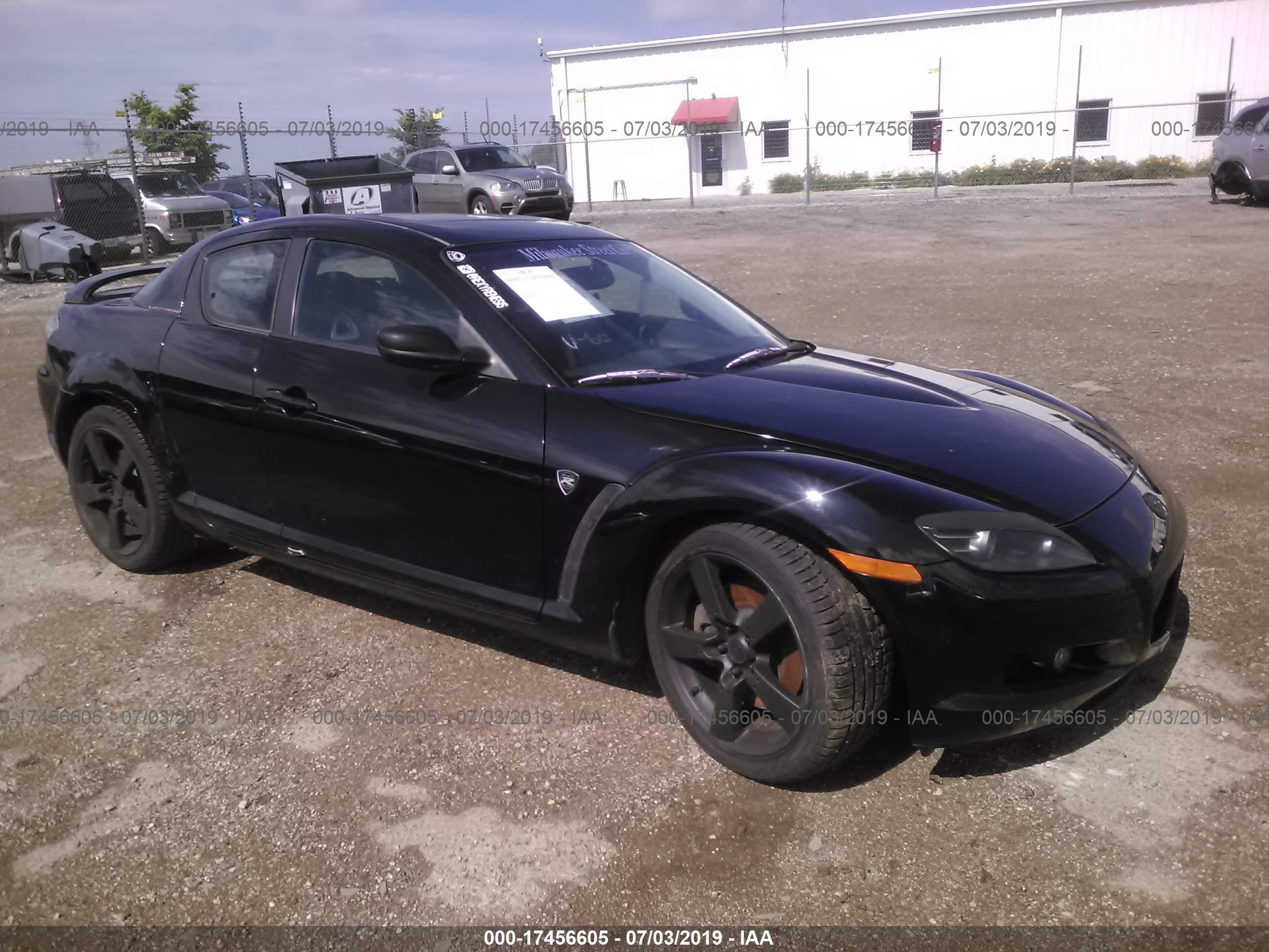 2007 Mazda RX-8 Grand Touring, VIN JM1FE173270209011 — Front end