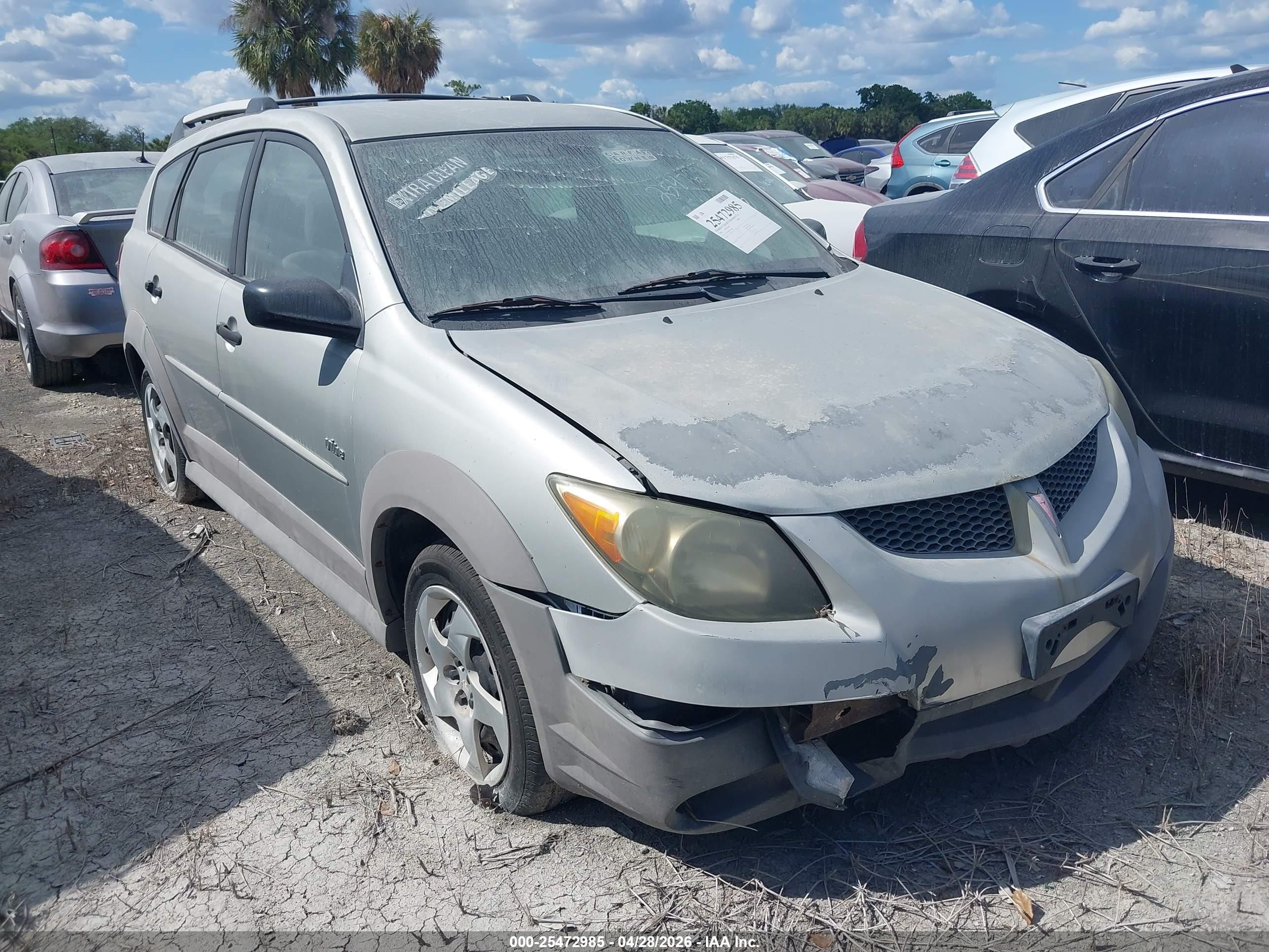 2004 Pontiac Vibe, VIN 5Y2SL62804Z446608 — Water / flood