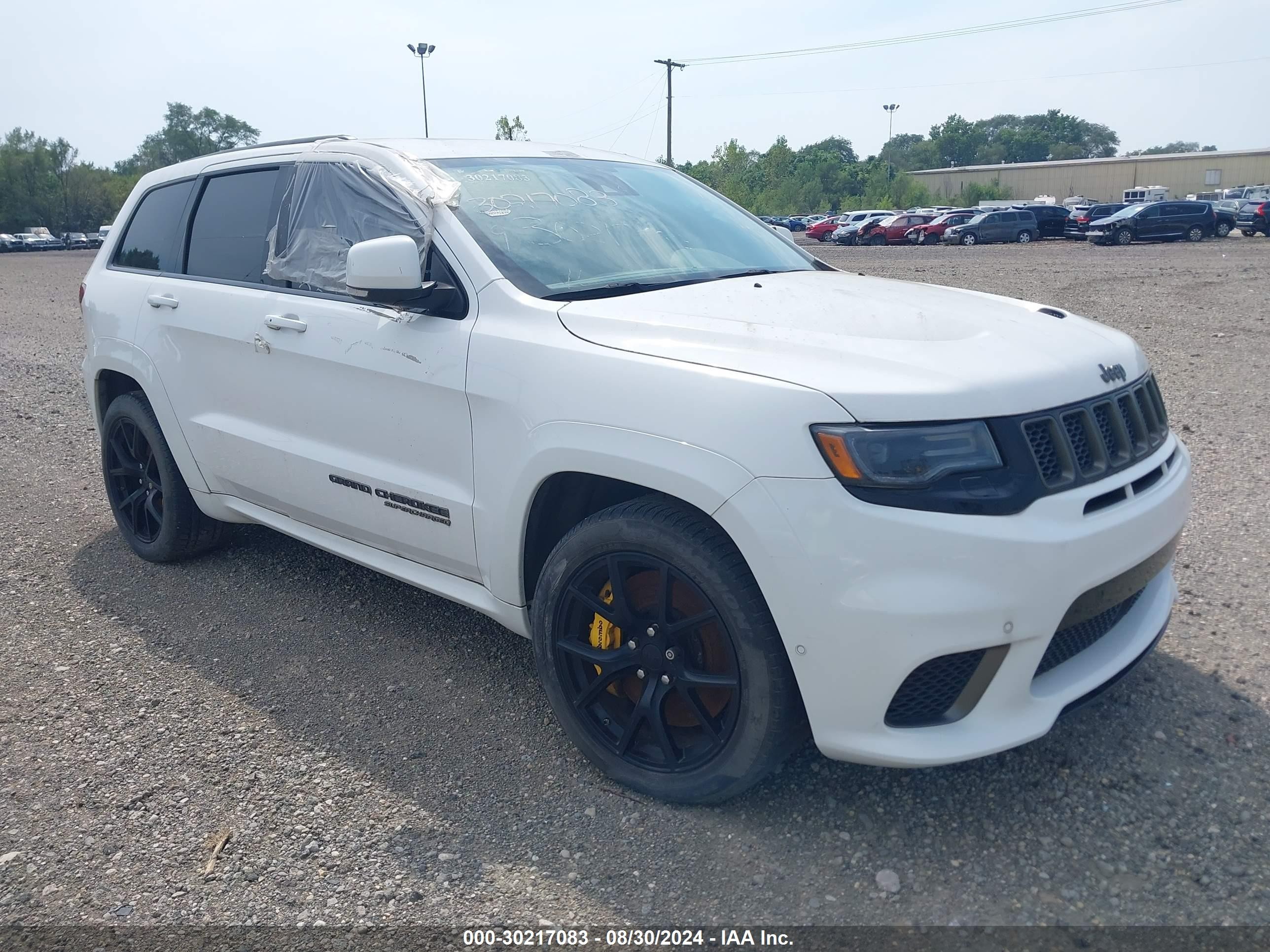 2018 Jeep Grand Cherokee Trackhawk, VIN 1C4RJFN98JC325641 — Theft recovery