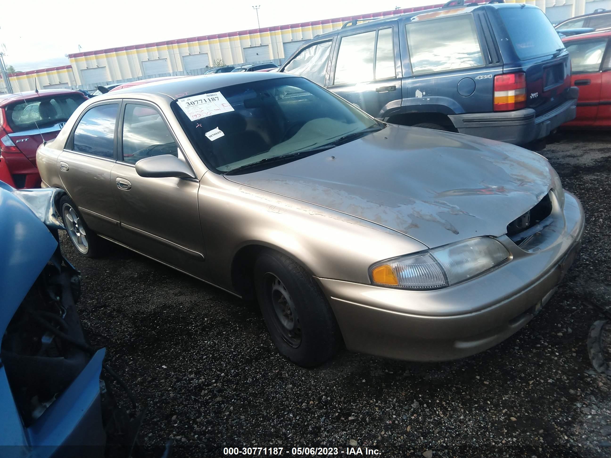 1998 Mazda 626 DX, VIN 1YVGF22C0W5719965 — All over