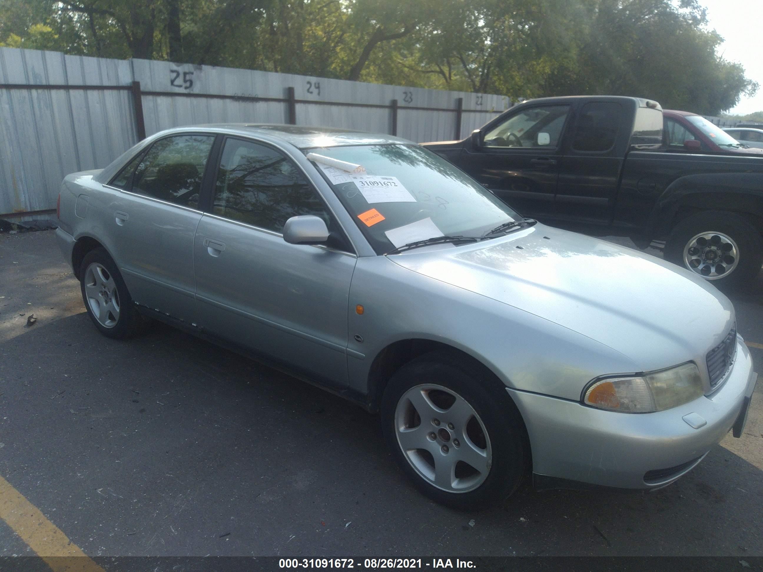 1998 Audi A4, VIN WAUED68D6WA002176 — Механическое