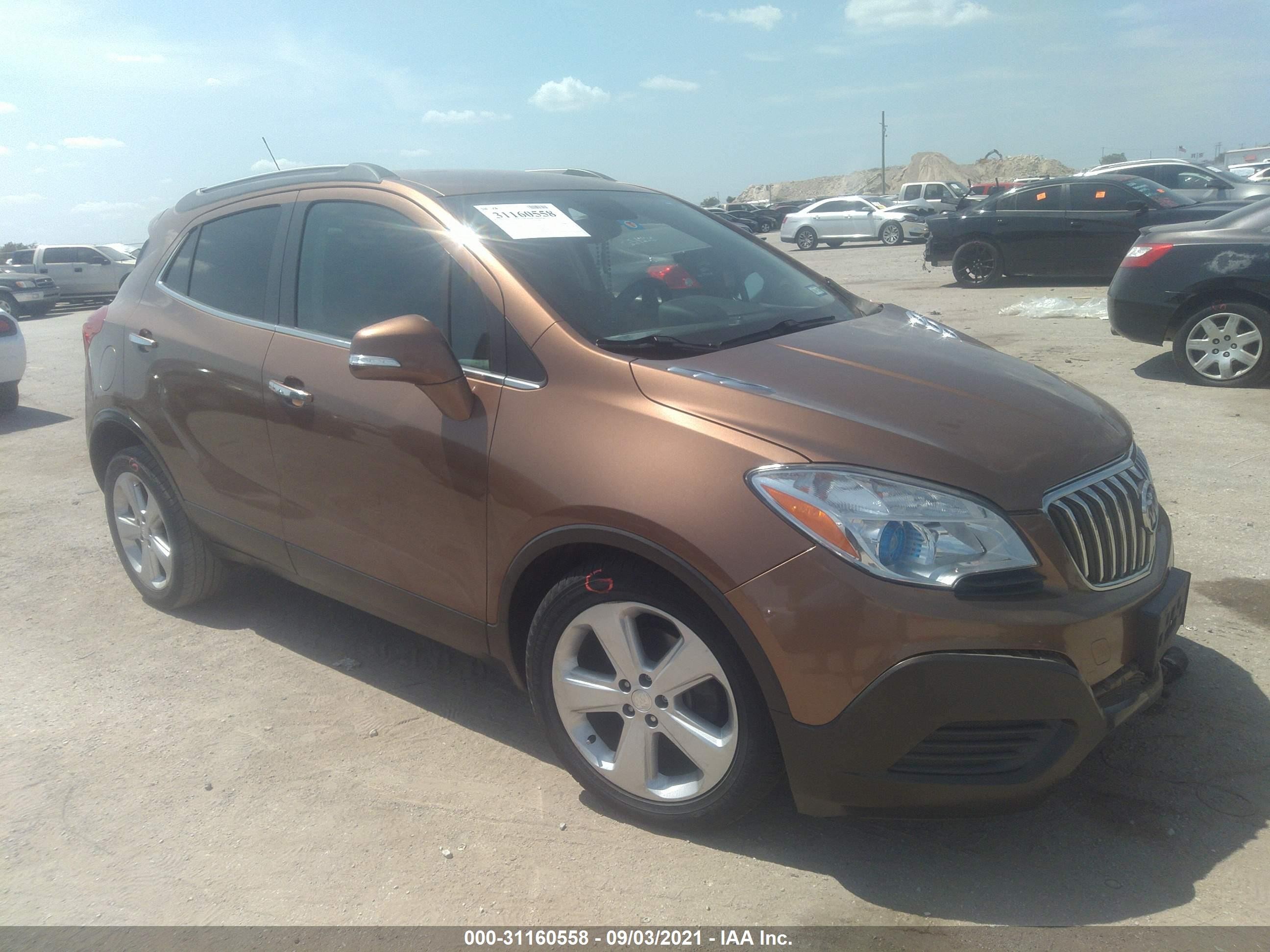 2016 Buick Encore, VIN KL4CJASB1GB649961 — Перед
