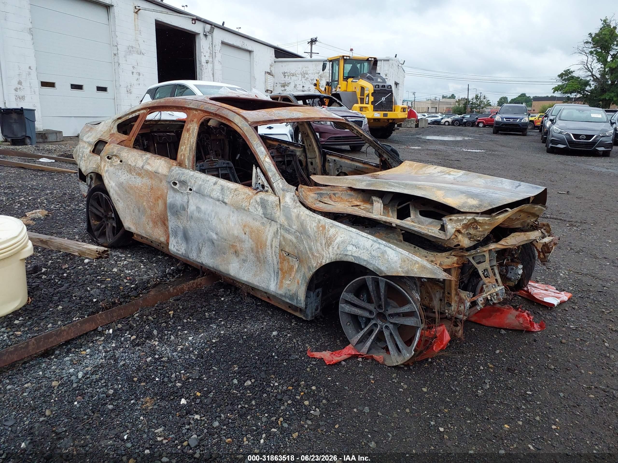 2018 BMW 4 Series 440i xDrive, VIN WBA4J7C5XJBH15520 — Burn