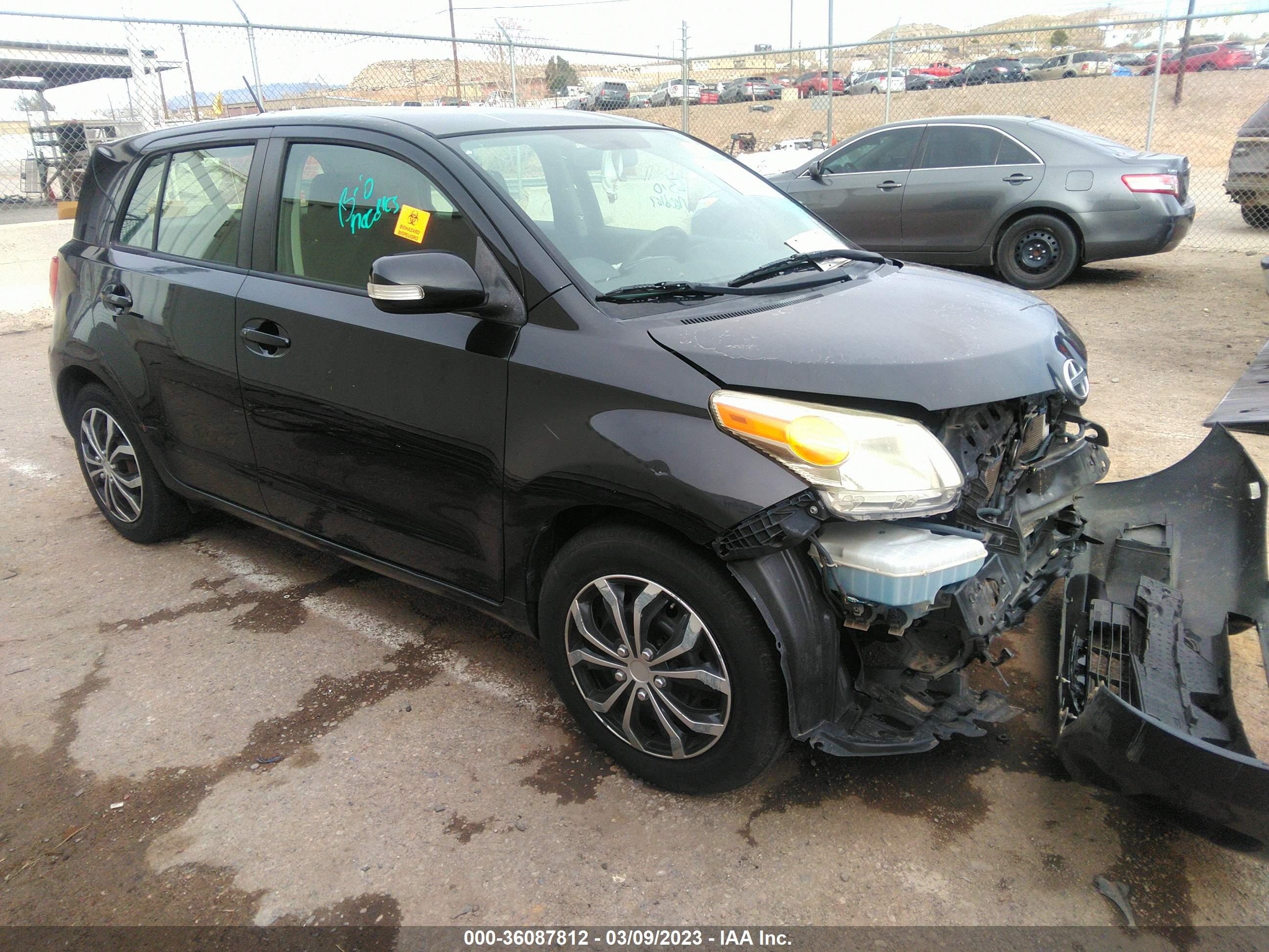 2010 Scion xD, VIN JTKKU4B49AJ053403 — Biohazard / chemical