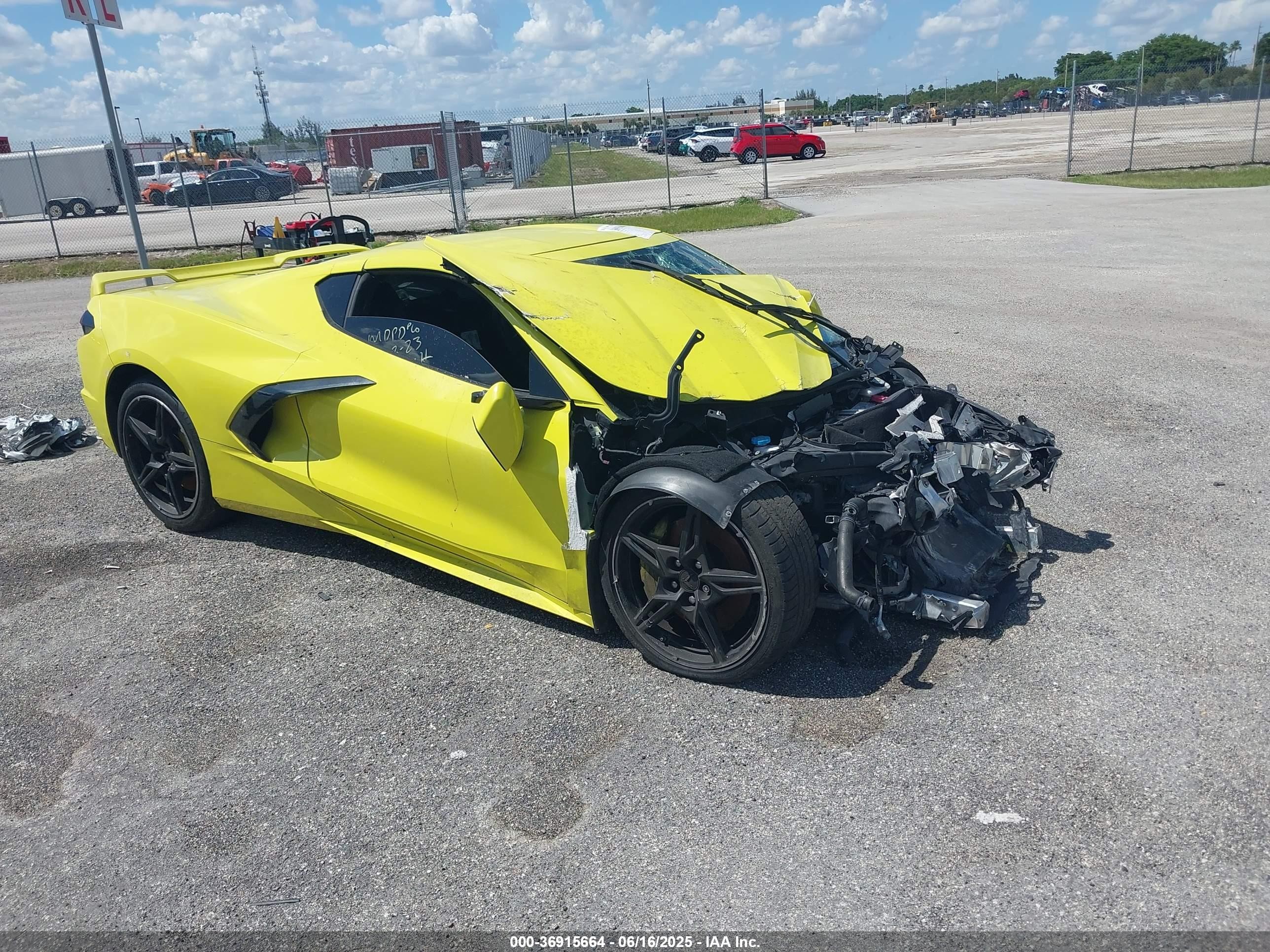 2020 Chevrolet Corvette 3LT, VIN 1G1Y82D45L5118601 — Фото с аукциона