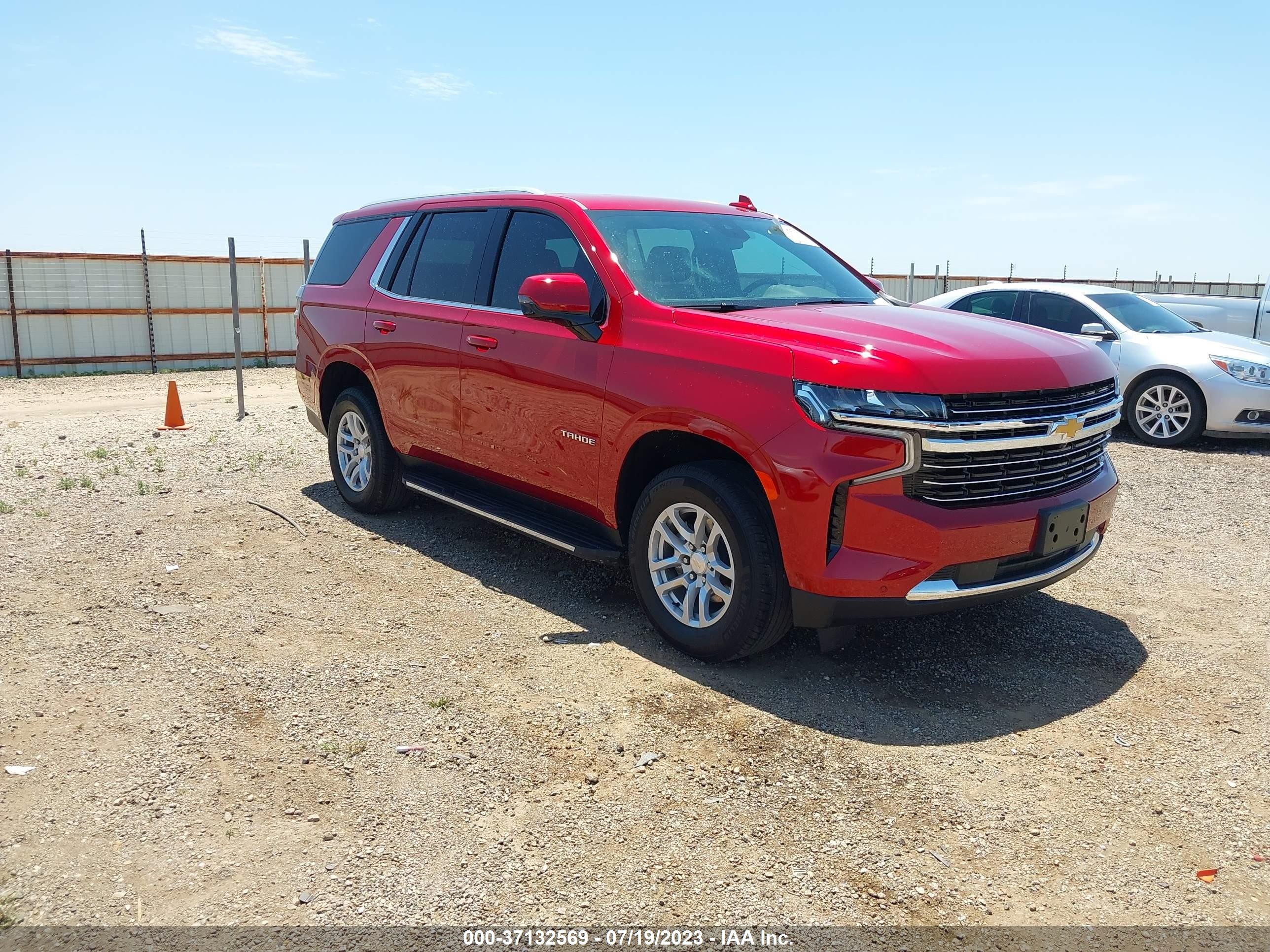 2023 Chevrolet Tahoe LT, VIN 1GNSCNKD5PR365560 — После угона