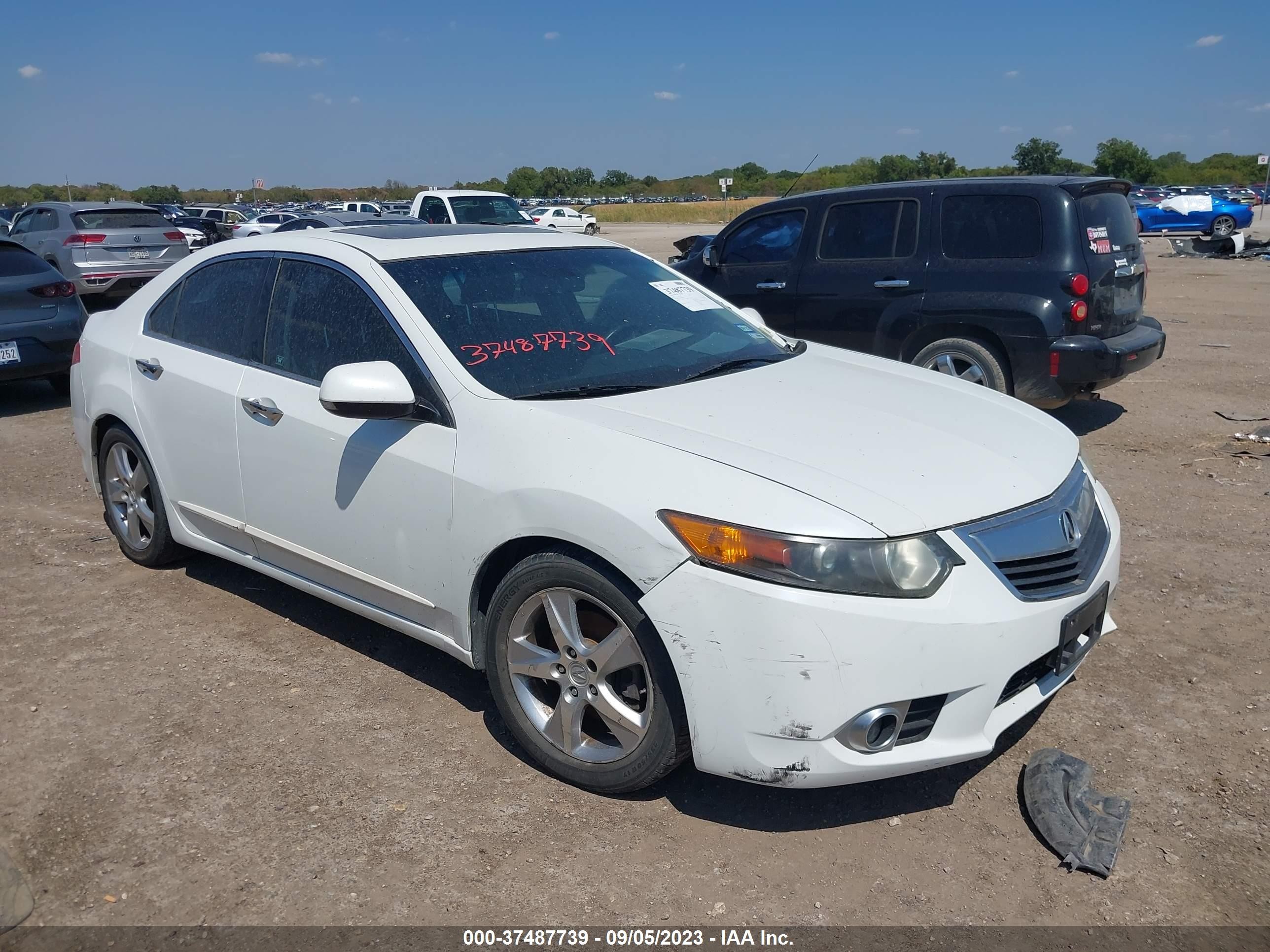2012 Acura TSX, VIN JH4CU2F44CC002195 — Auction photo
