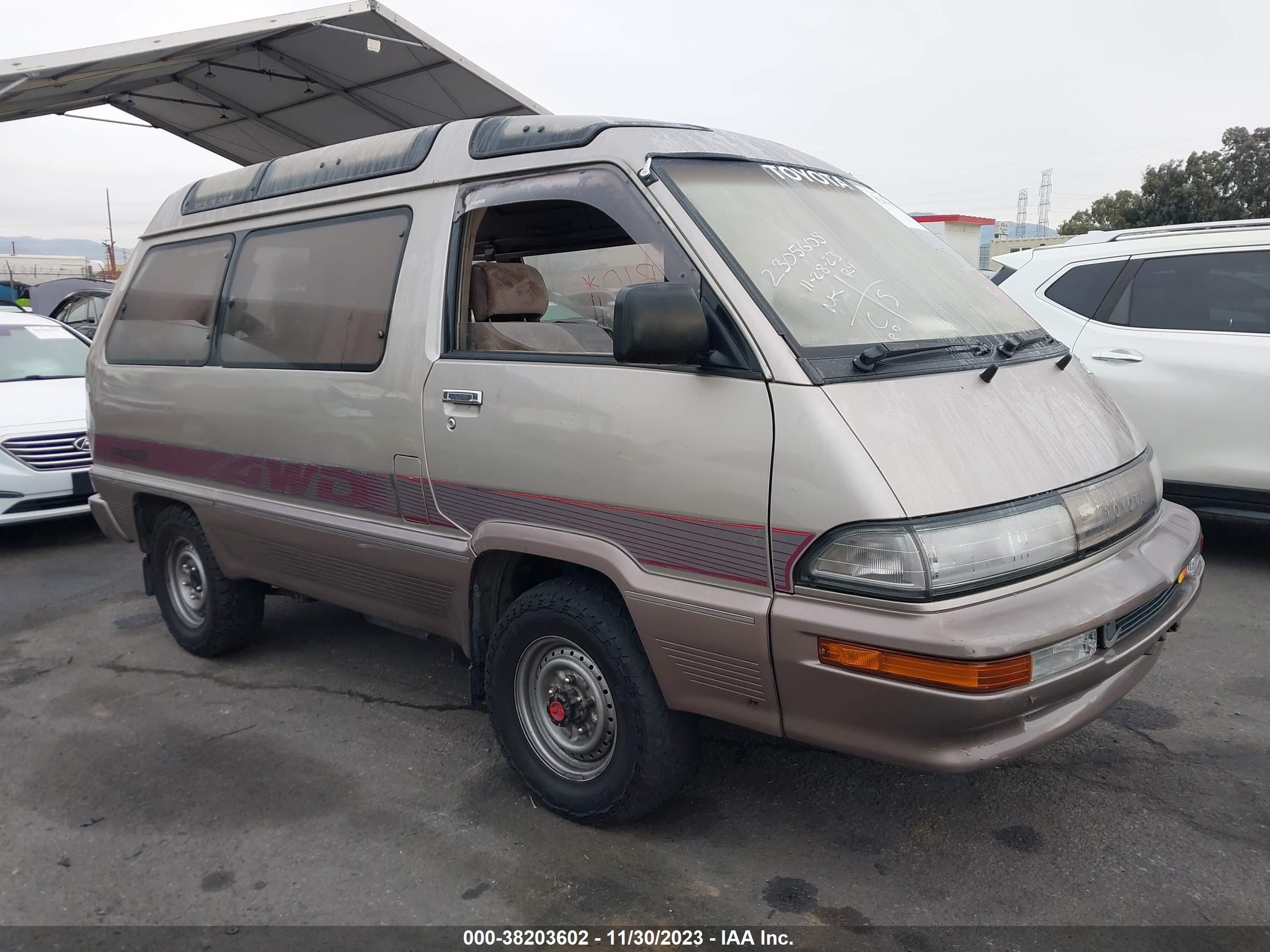 1989 Toyota VAN, VIN 000000CR305019374 — Theft recovery