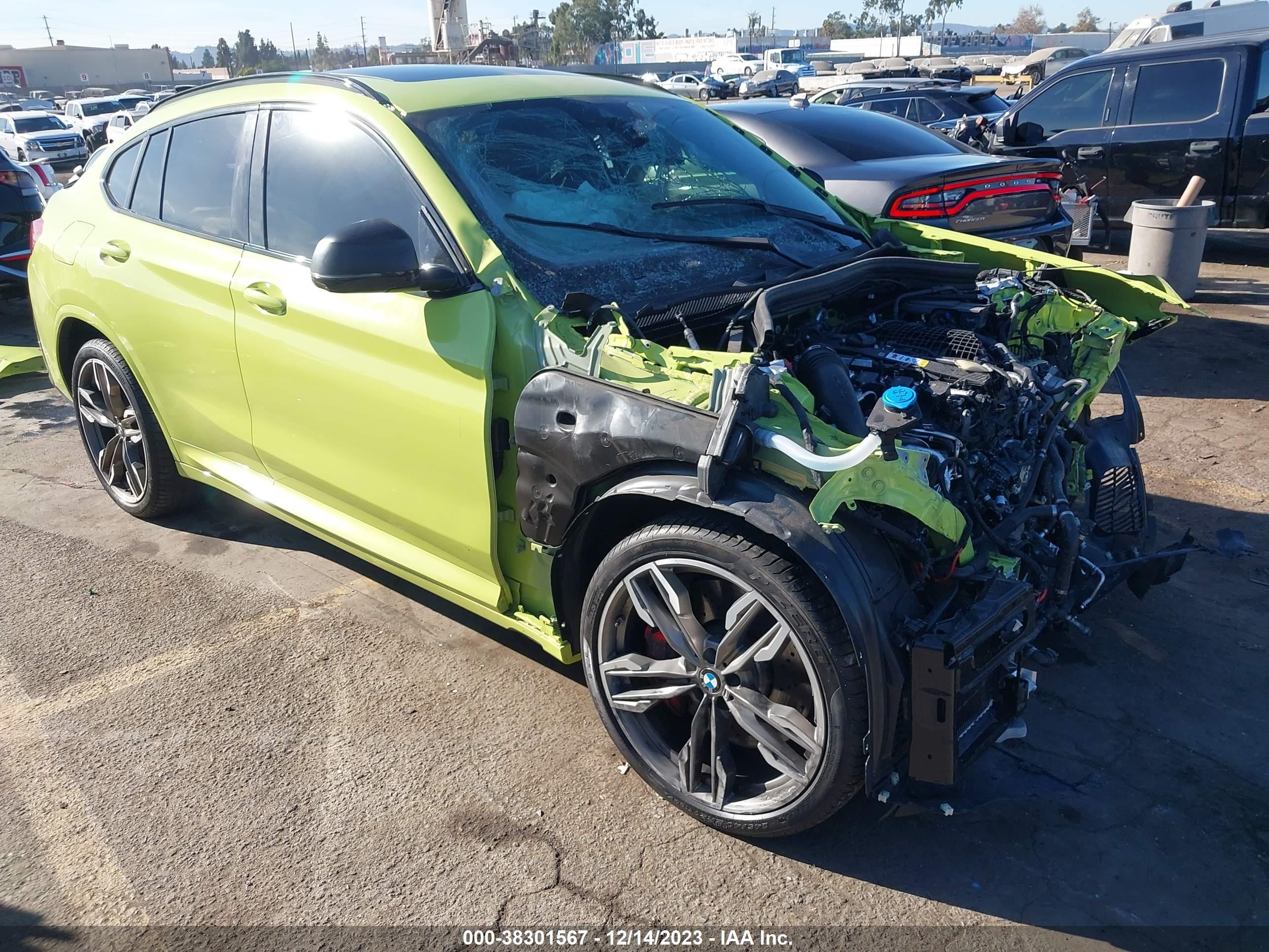 2023 BMW X4 M, VIN 5YM23EC05P9T15821 — Auction photo
