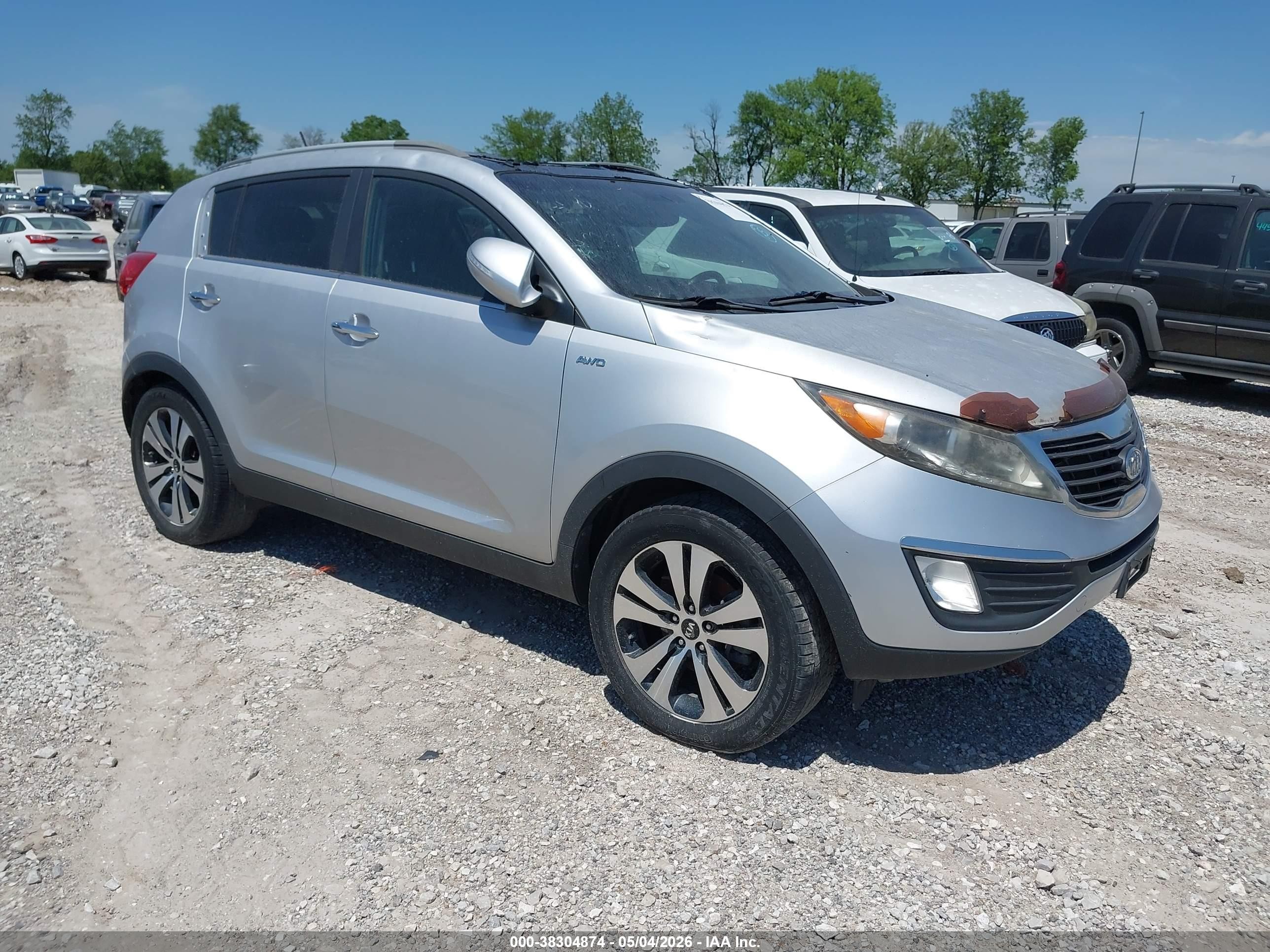 2011 Kia Sportage EX, VIN KNDPCCA25B7080185 — Электрика