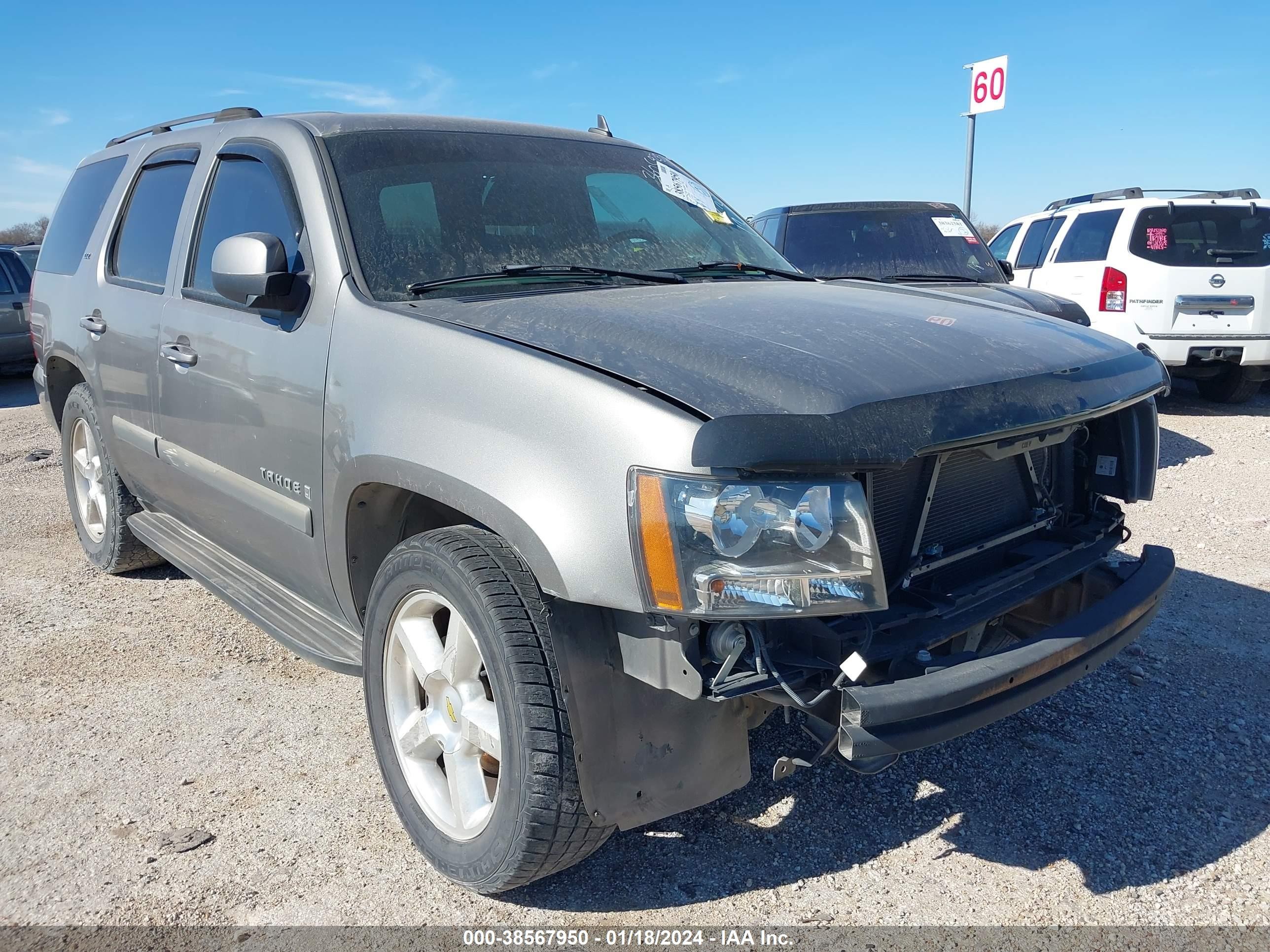 2007 Chevrolet Tahoe LS, VIN 1GNFC13J77R254619 — Repossession