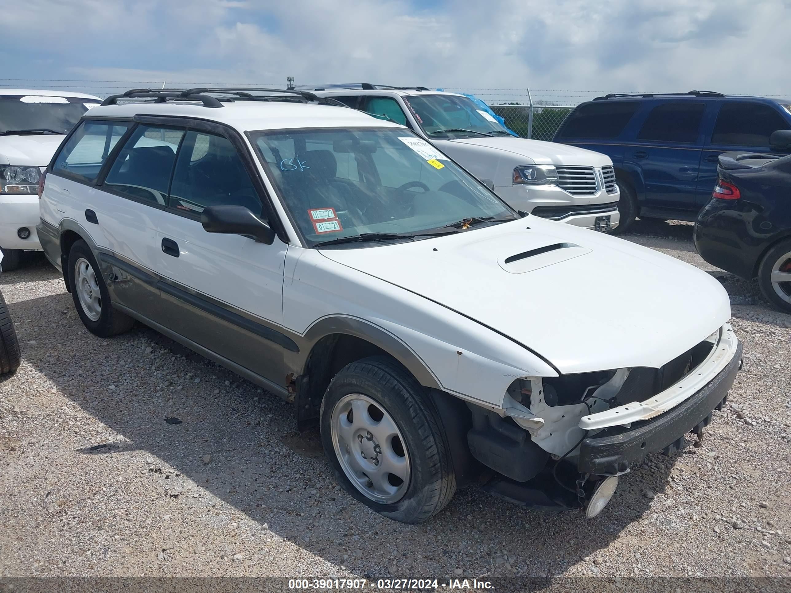 1997 Subaru Legacy Outback, VIN 4S3BG6858V7649759 — Repossession