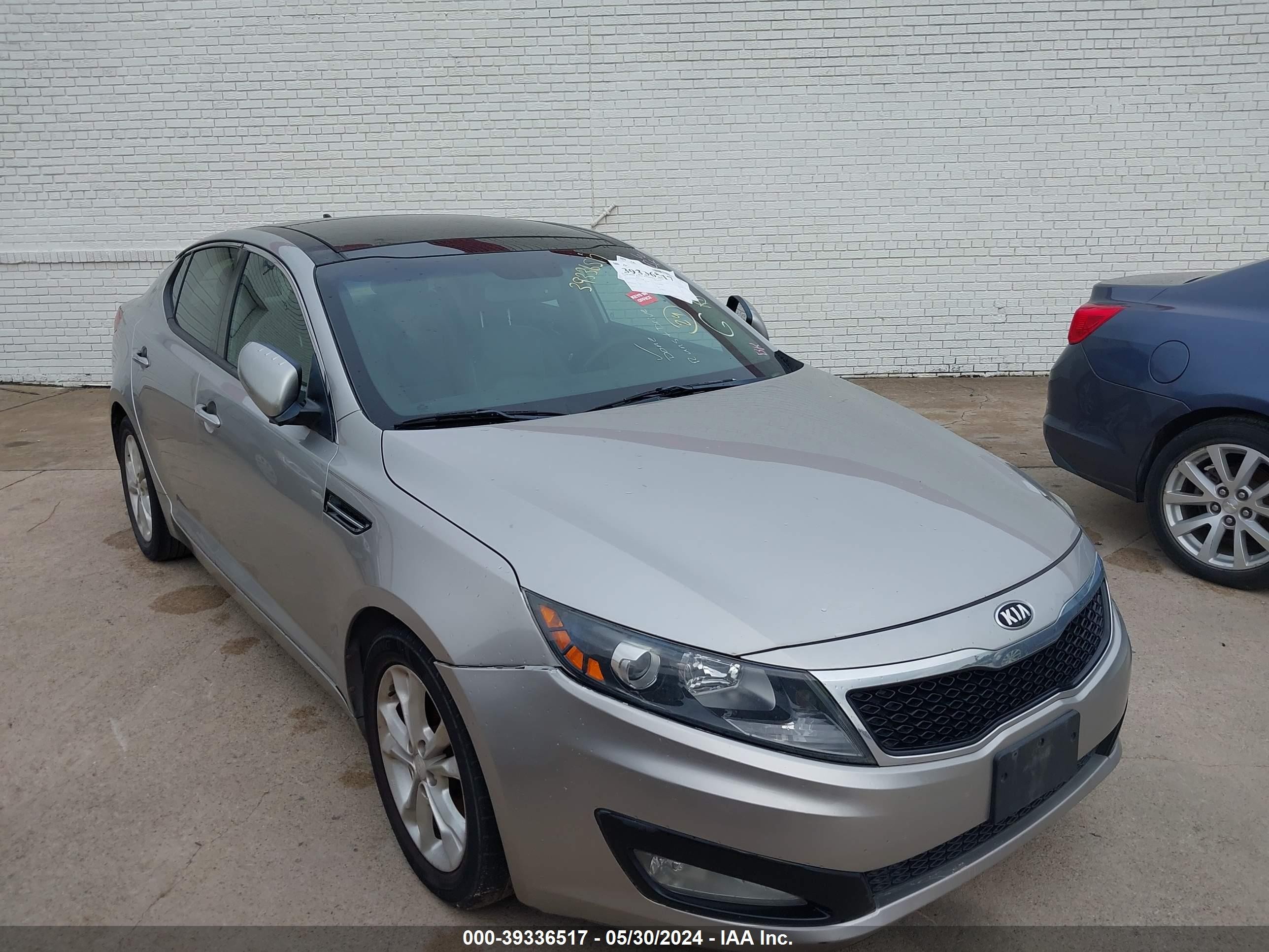 2013 Kia Optima EX, VIN 5XXGN4A77DG257308 — All over