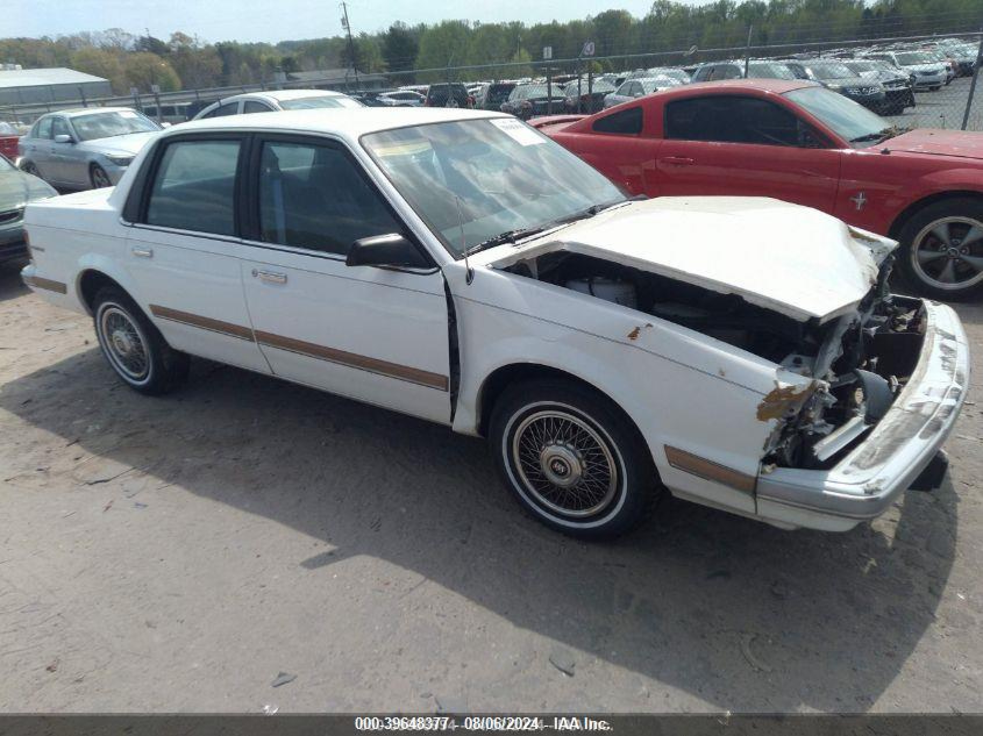 1995 Buick Century Limited SL, VIN 1G4AG55M9S6446216 — Front end