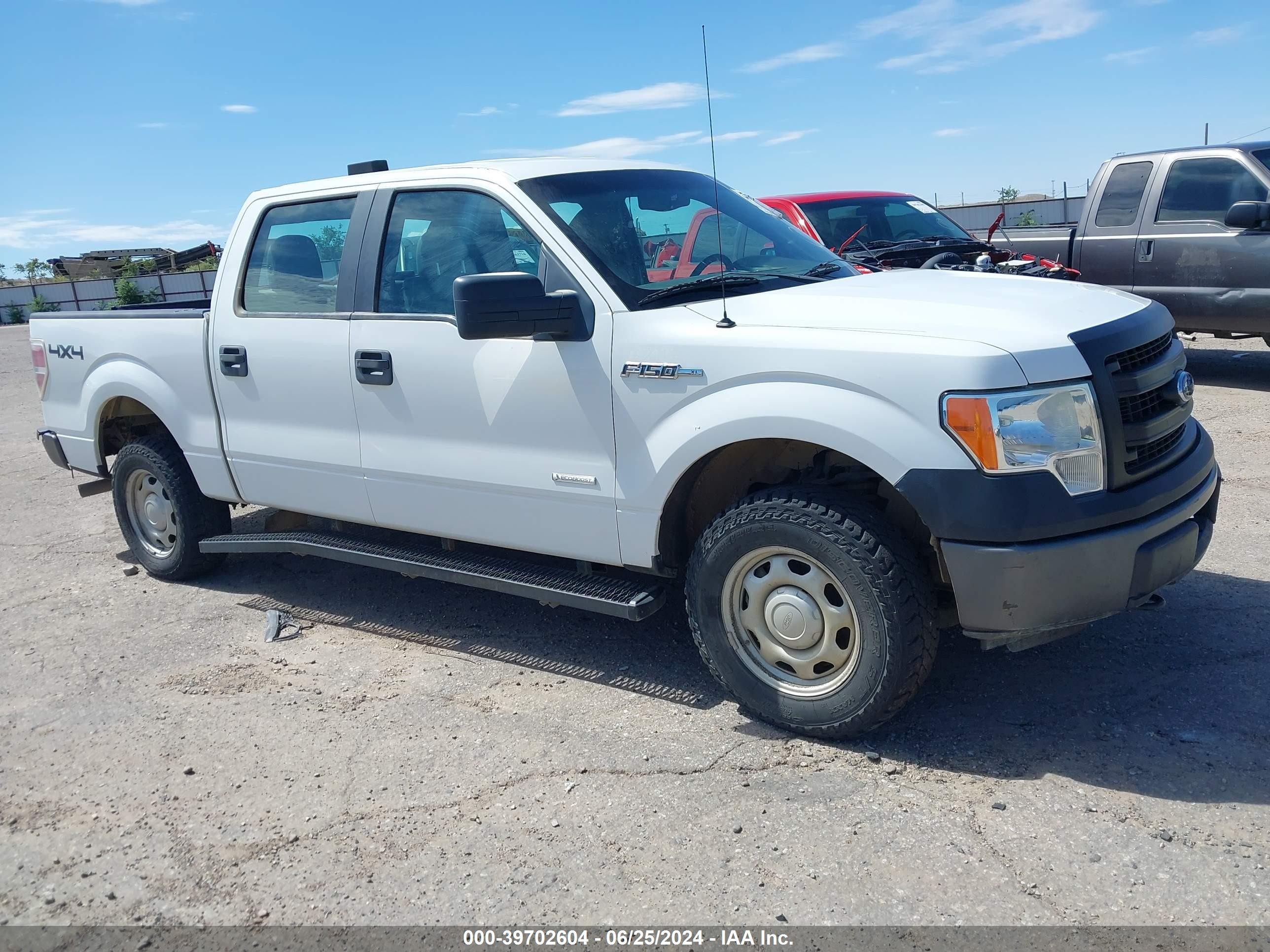 2013 Ford F-150 XLT, VIN 1FTFW1ET9DKF32942 — Rear end