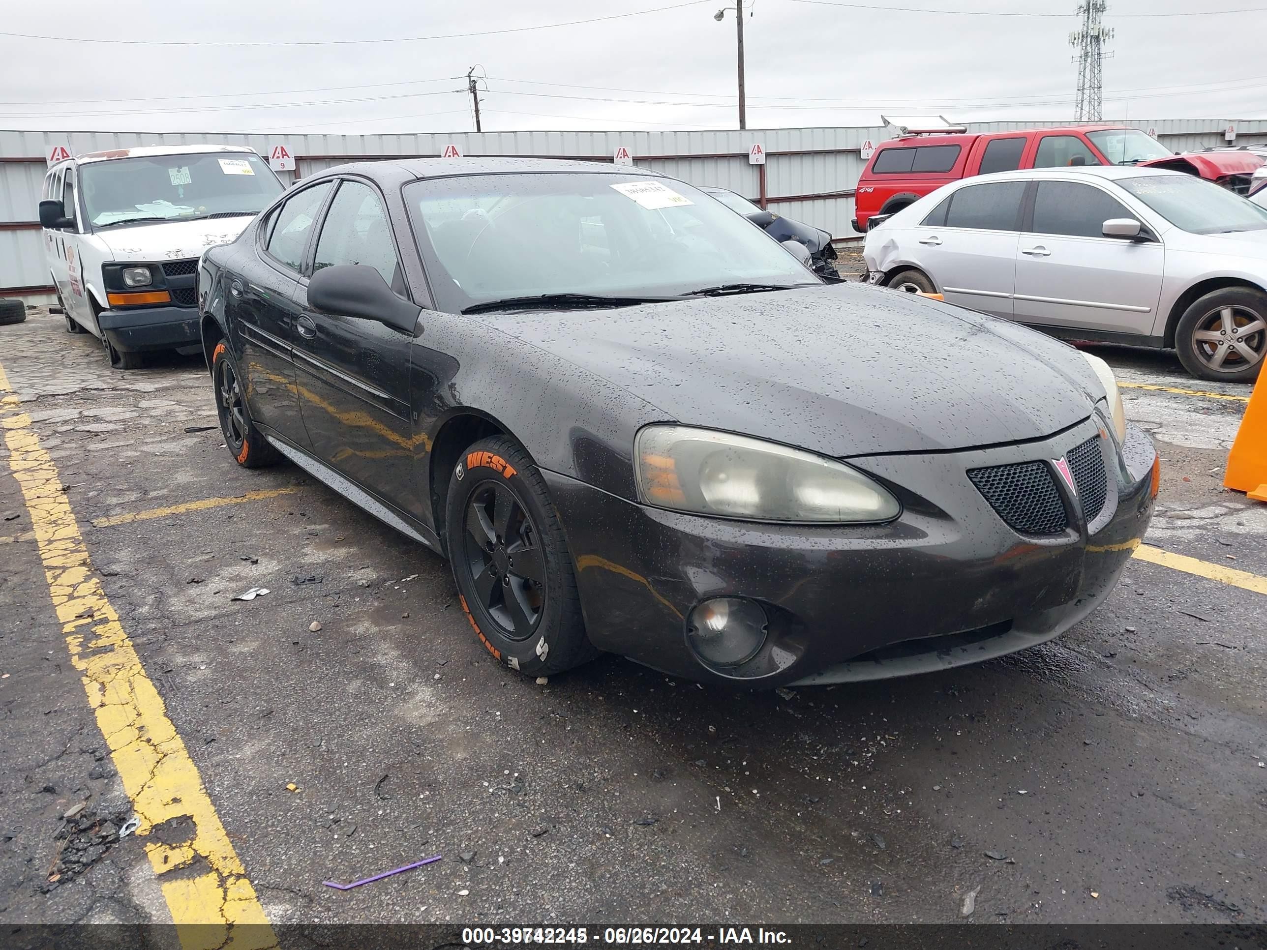 2008 Pontiac Grand Prix, VIN 2G2WP552181154217 — Rear end