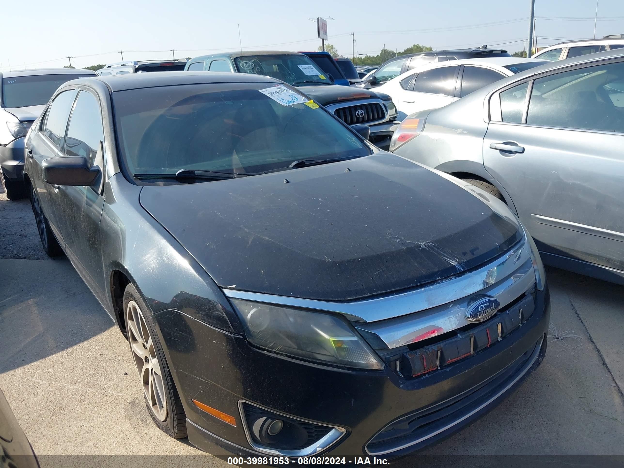 2010 Ford Fusion SEL, VIN 3FAHP0JA0AR177659 — All over