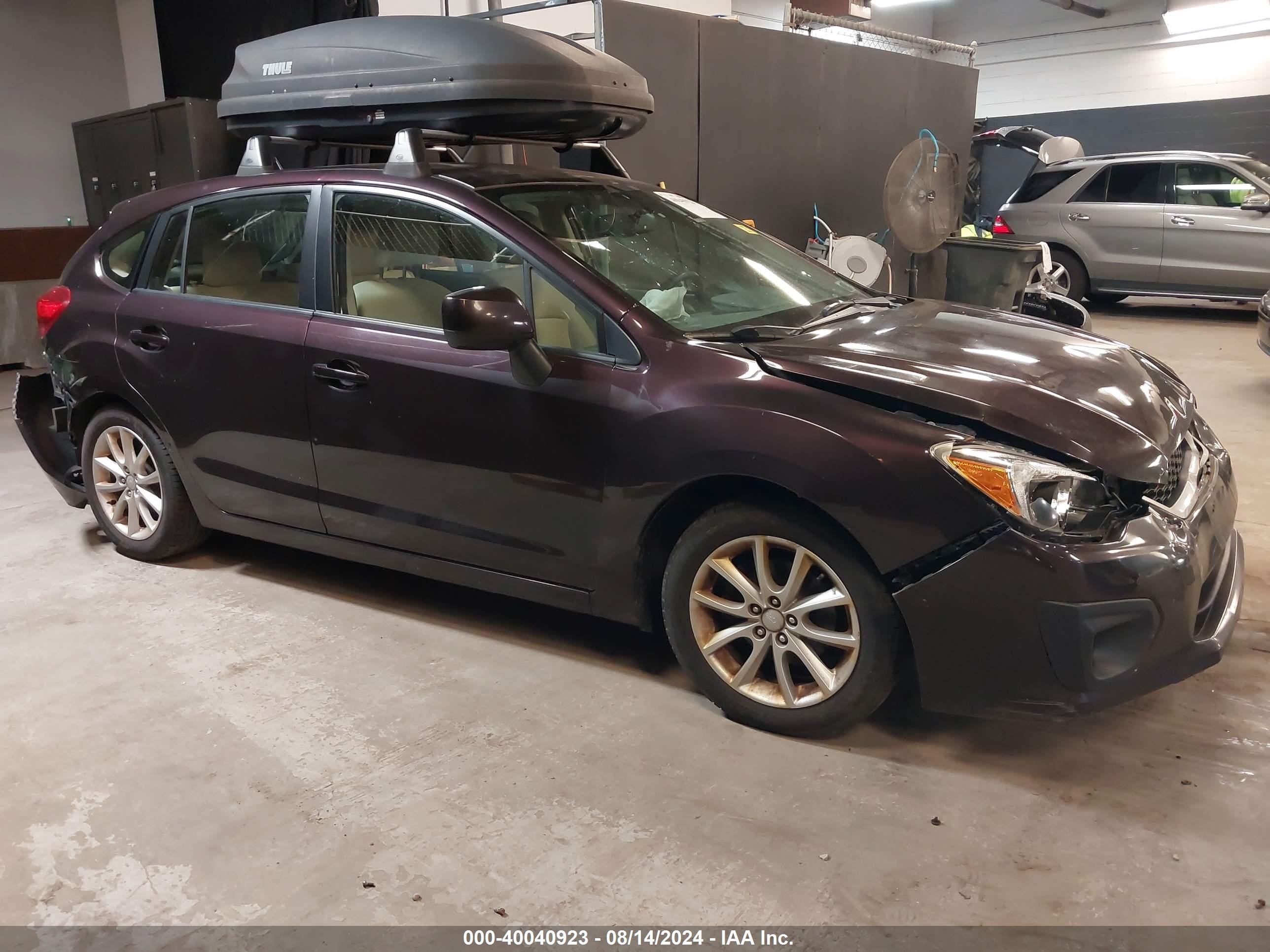 2013 Subaru Impreza Premium, VIN JF1GPAC64DH208816 — All over