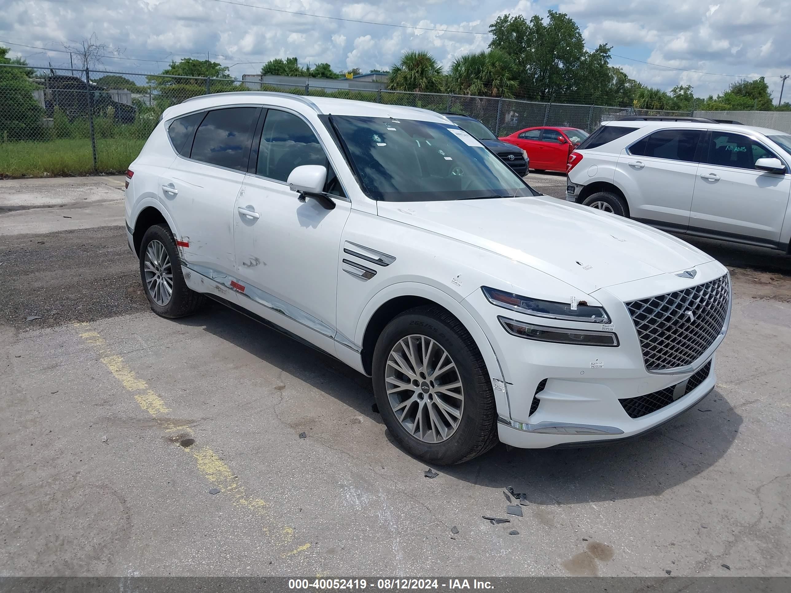 2024 Genesis GV80, VIN KMUHBDSB8RU181662 — Vandalism