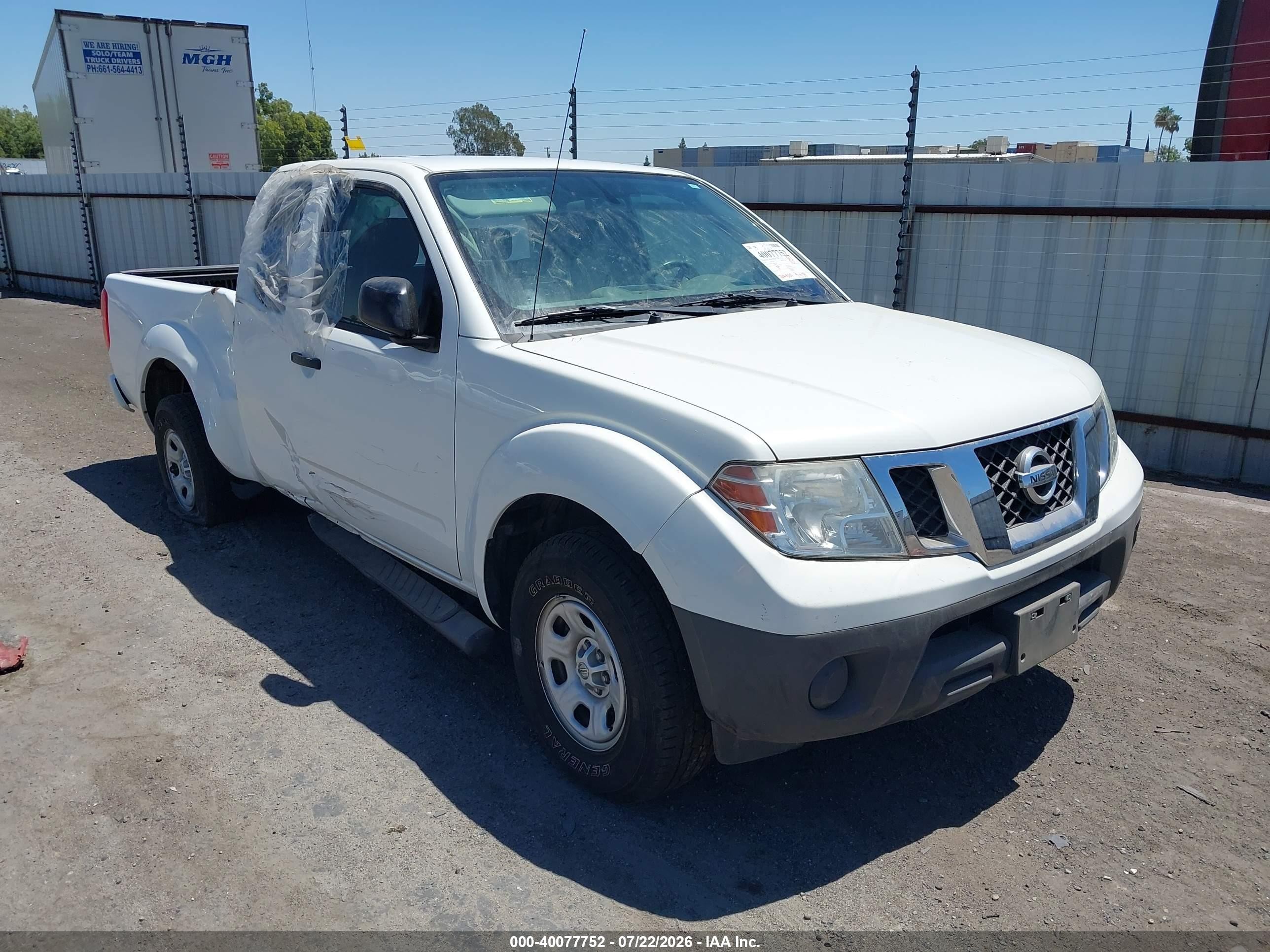 2019 Nissan Frontier S, VIN 1N6BD0CT4KN702358 — Side
