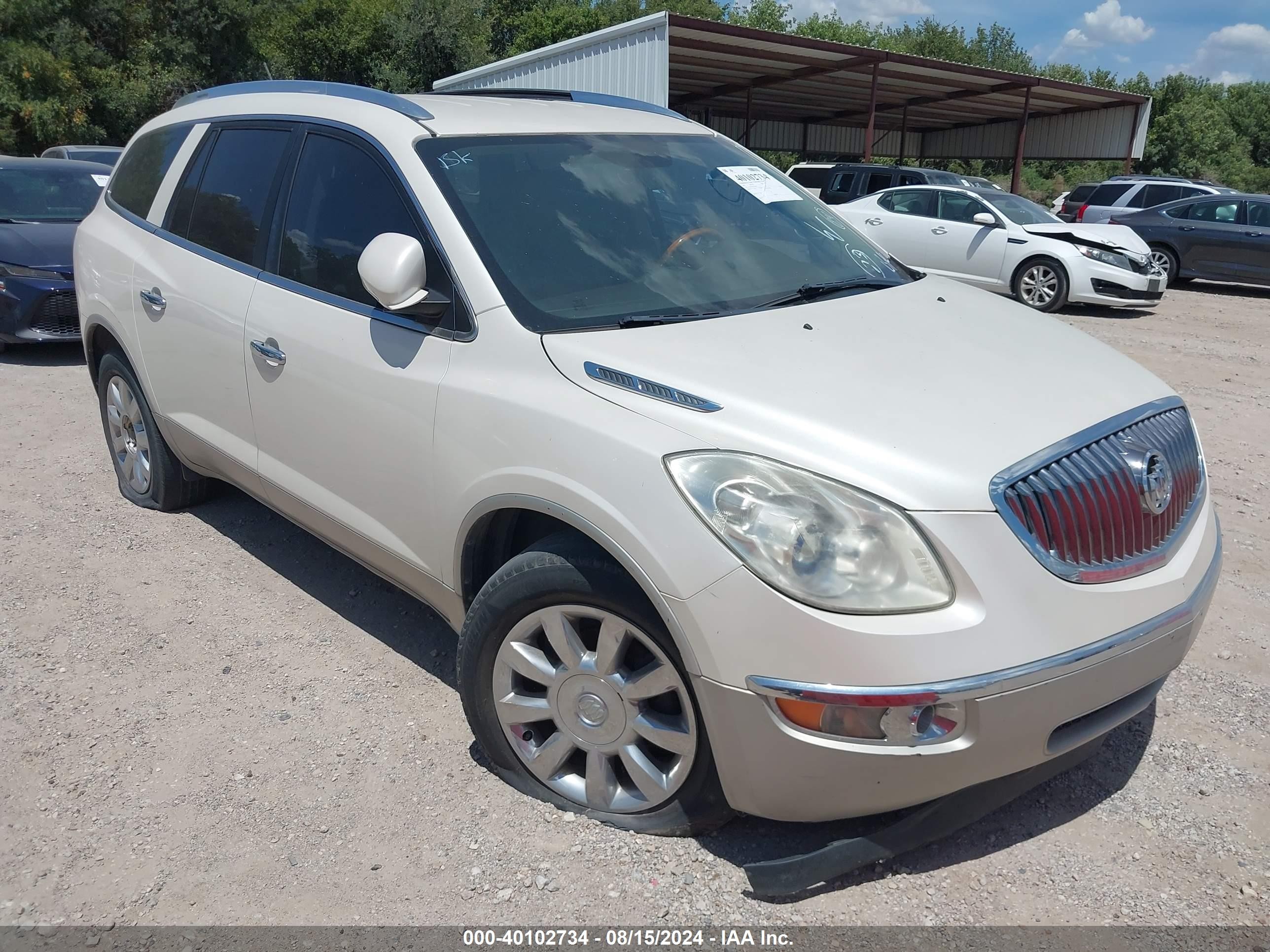 2012 Buick Enclave Leather, VIN 5GAKRCED5CJ366323 — All over