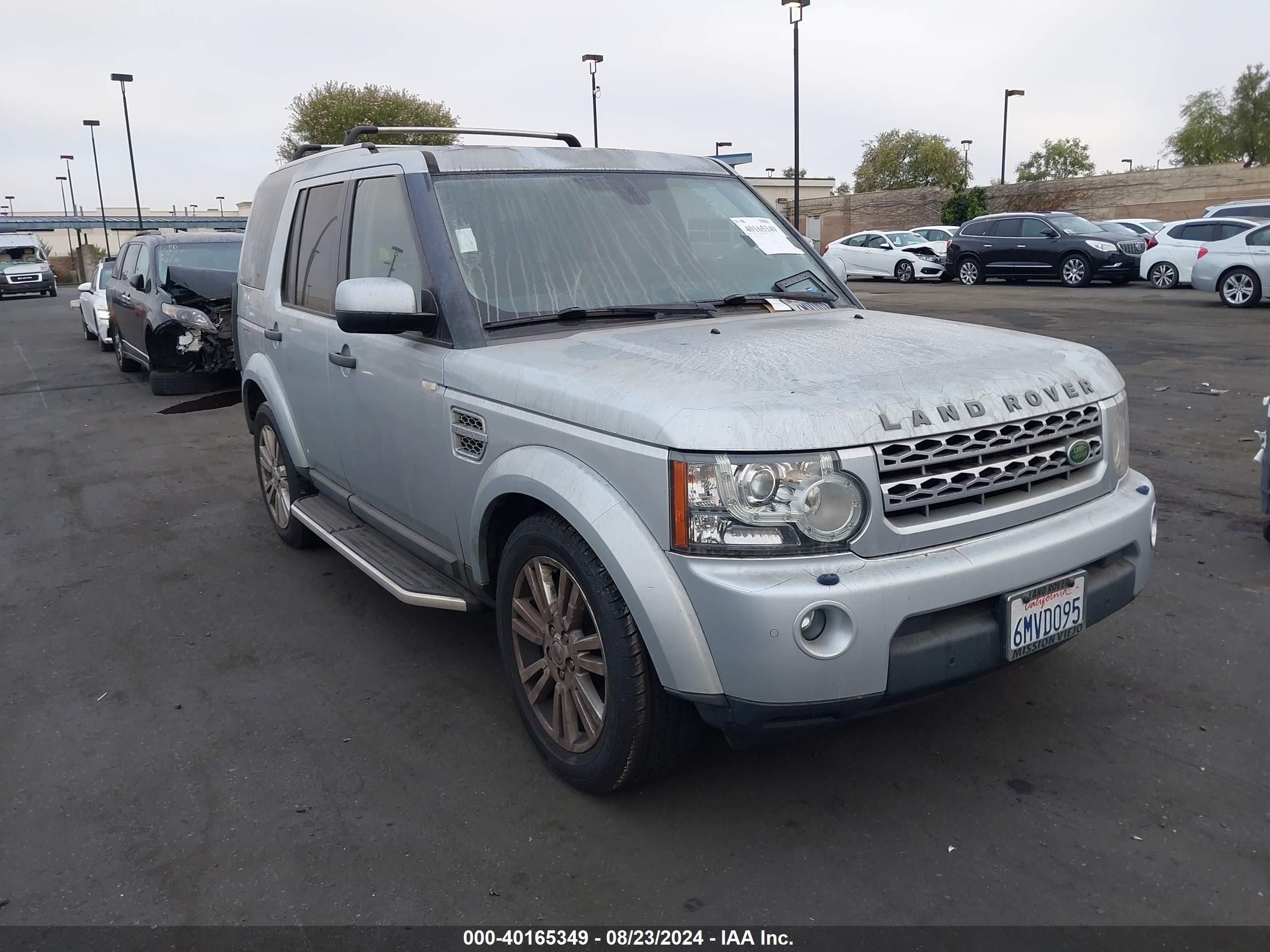 2010 Land Rover LR4 Lux, VIN SALAK2D42AA524648 — Stripped