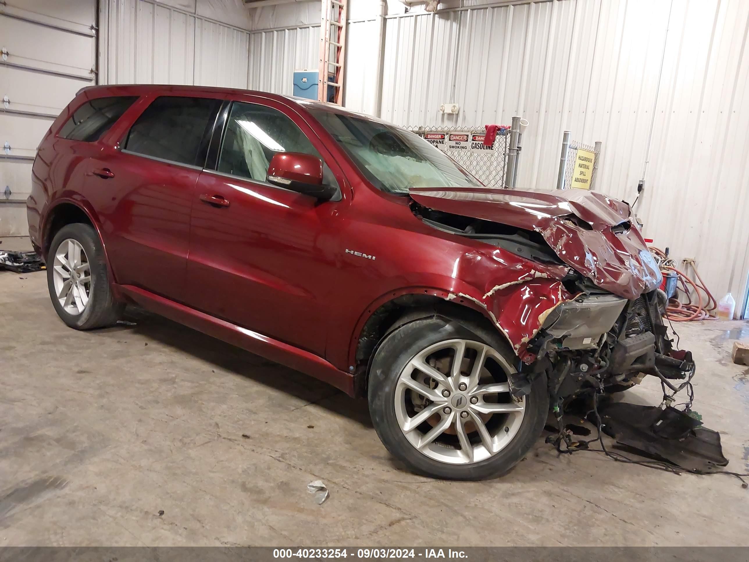 2021 Dodge Durango R/T, VIN 1C4SDJCT7MC598925 — Перед