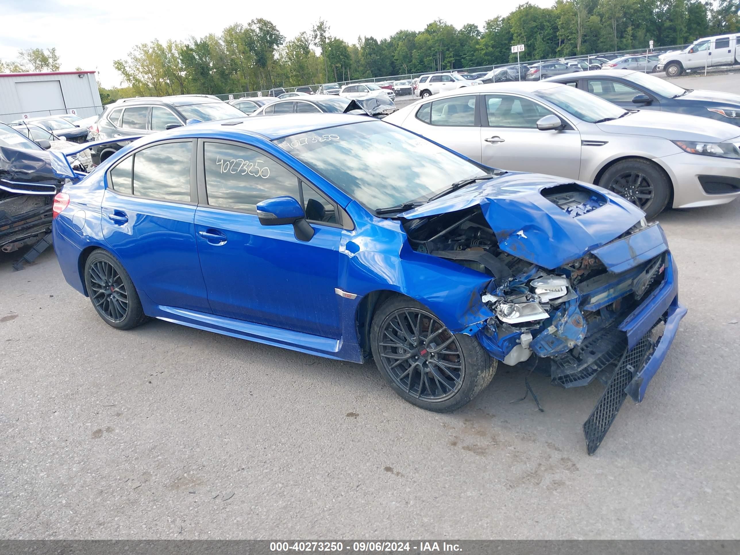 2015 Subaru WRX STI, VIN JF1VA2L63F9804205 — Front end
