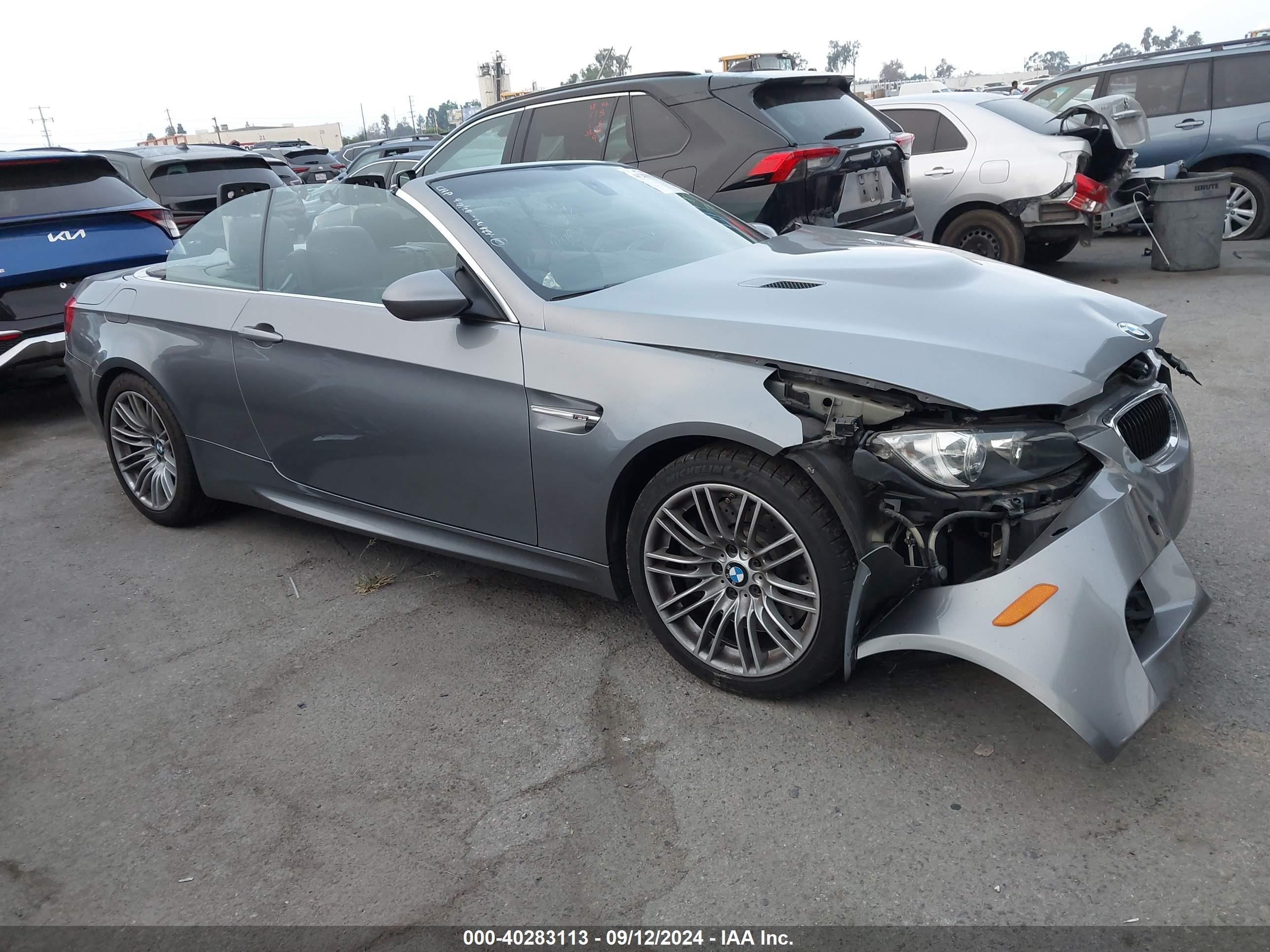 2012 BMW M3, VIN WBSDX9C56CE785097 — Auction photo