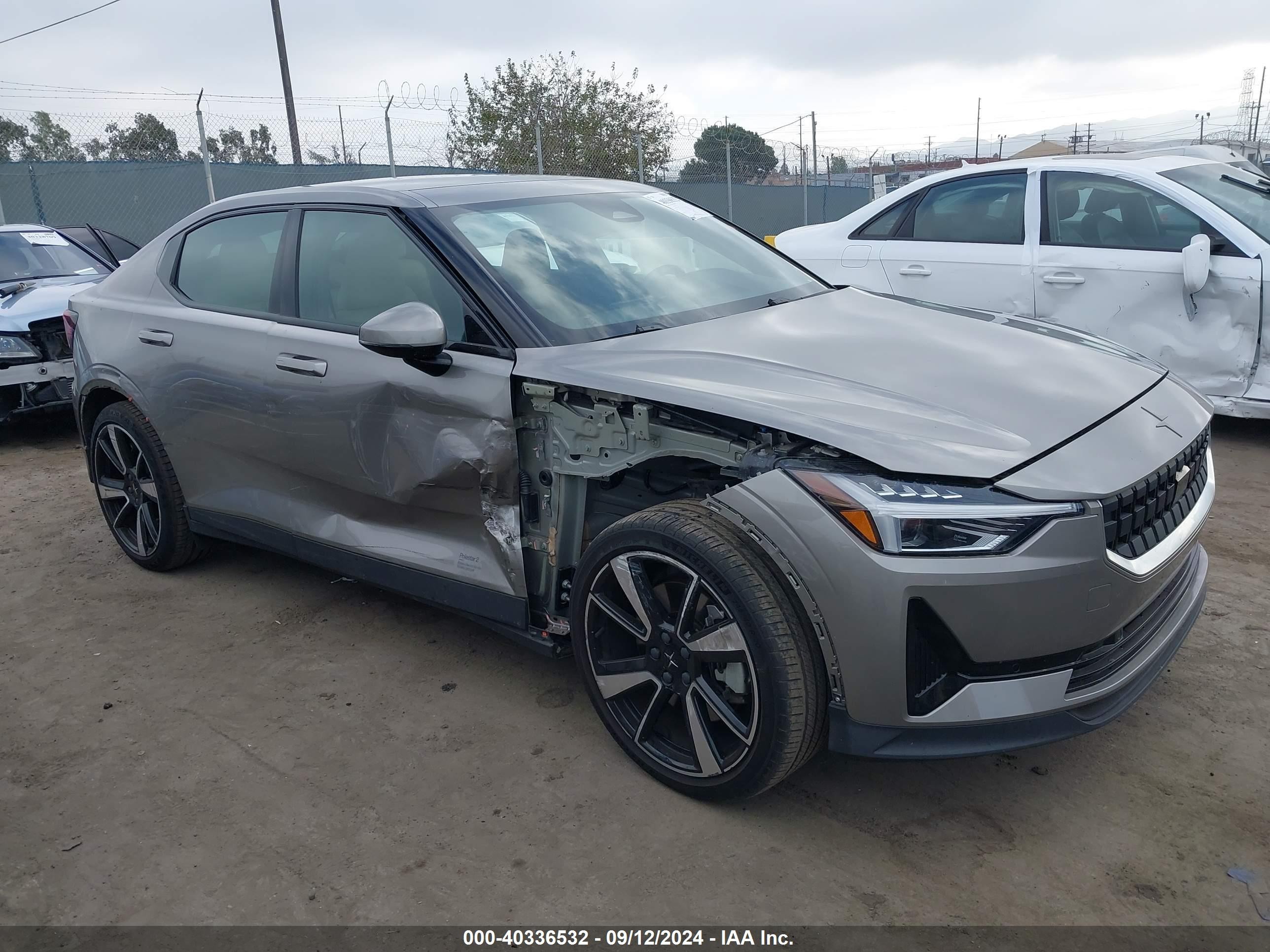2022 Polestar 2, VIN LPSED3KA1NL059896 — Бок