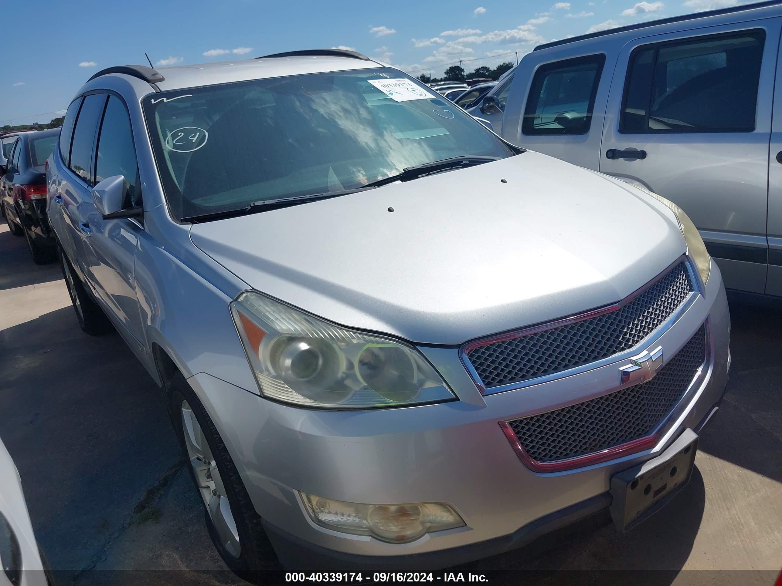 2009 Chevrolet Traverse LTZ, VIN 1GNER33D29S148803 — Repossession