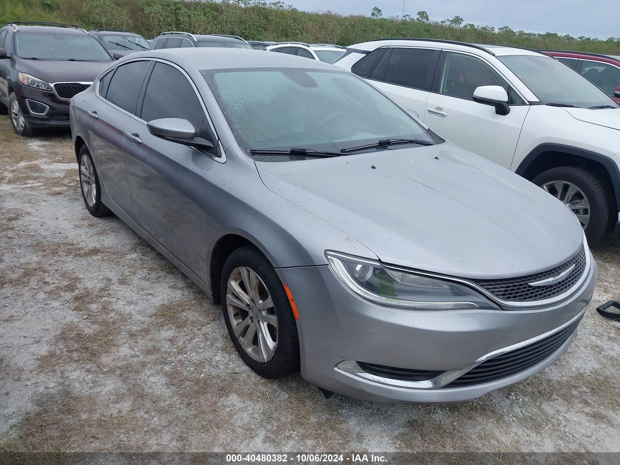 2015 Chrysler 200 Limited, VIN 1C3CCCAB8FN557826 — Water / flood
