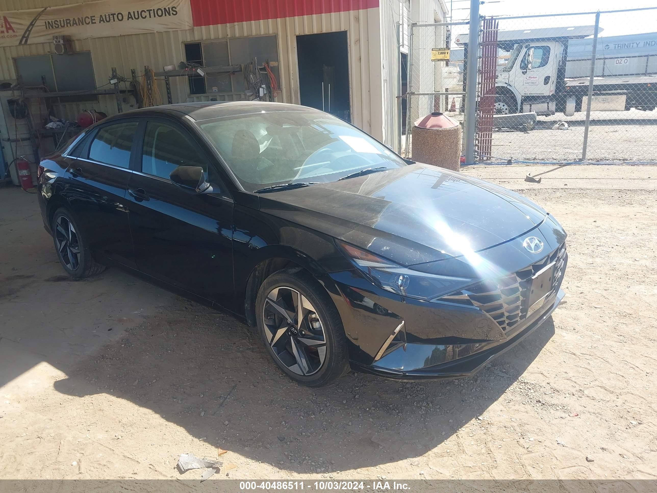 2022 Hyundai Elantra SEL, VIN KMHLN4AG3NU253214 — Side