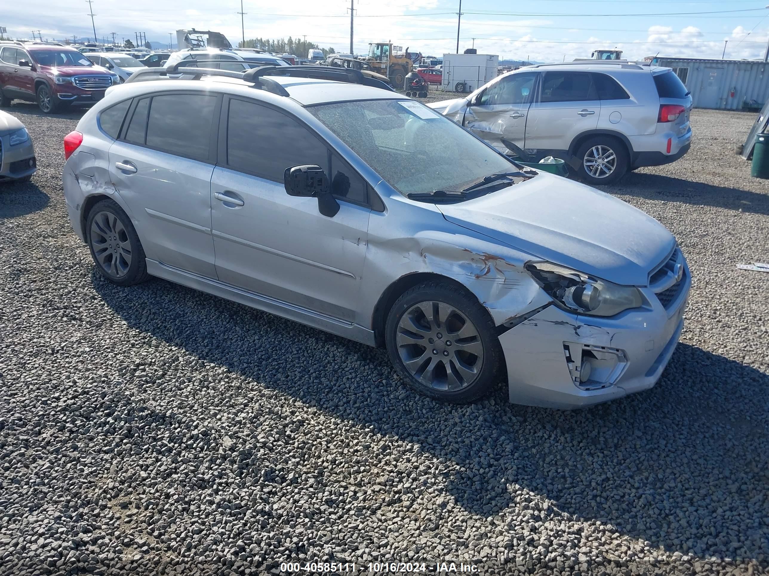 2013 Subaru Impreza Special Sports Premium, VIN JF1GPAL62D2808219 — Side
