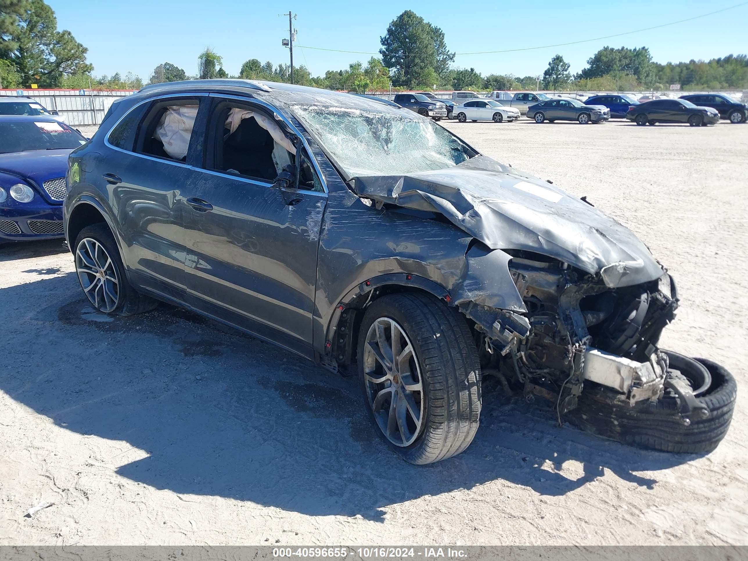 2019 Porsche Cayenne S, VIN WP1AB2AY6KDA65475 — Опрокидывание